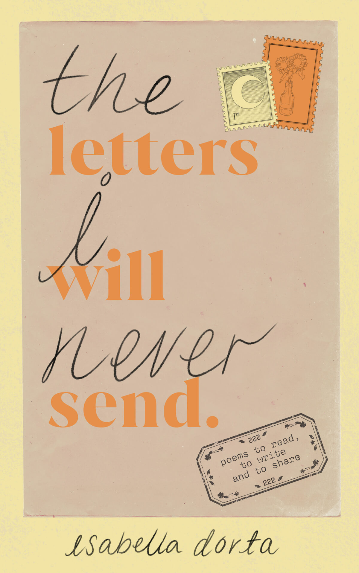 Isabella Dorta the letters i will never send book cover