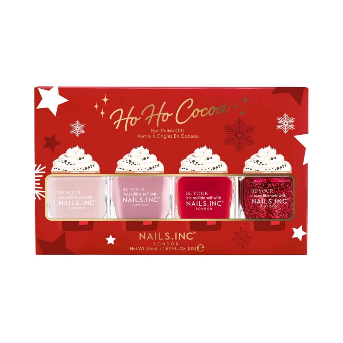 nails.inc ho ho cocoa nail polish set