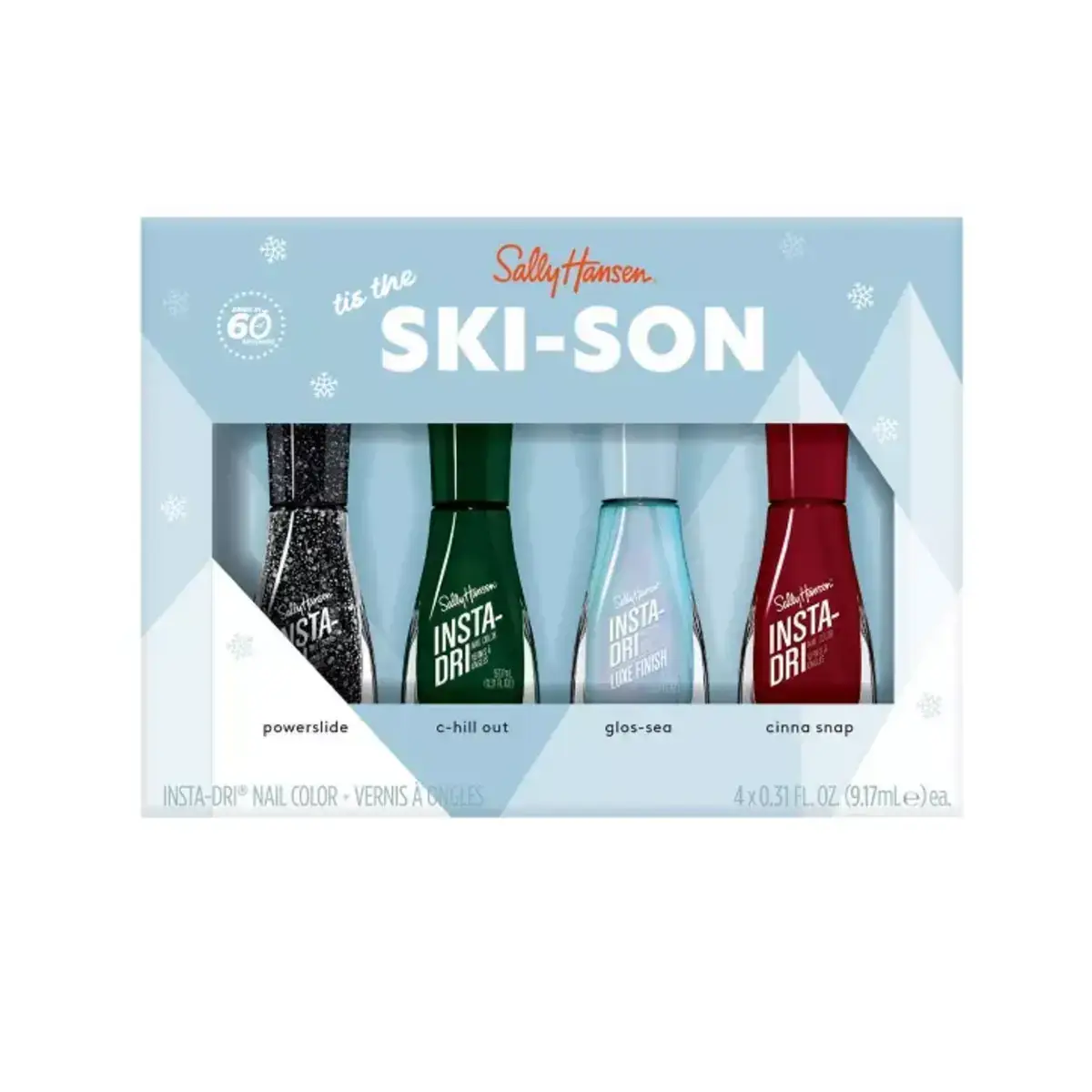 sally hansen 'tis the ski-son polish set