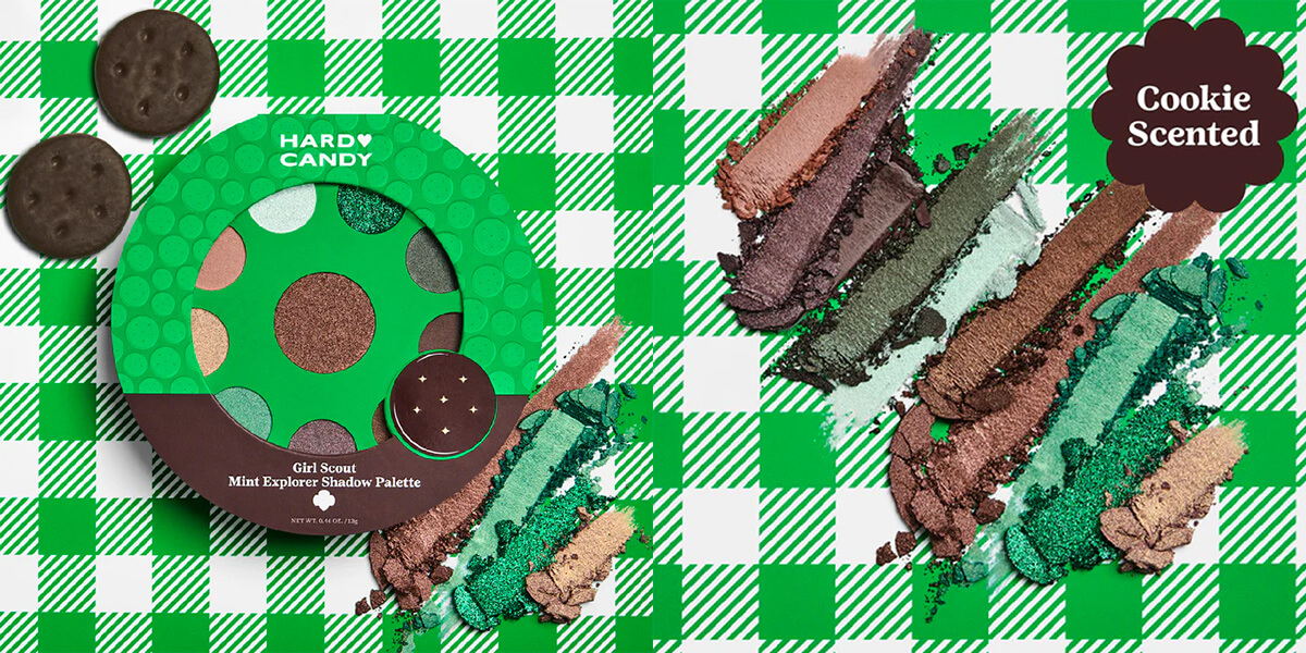Hard Candy Thin Mint Girl Scouts Cookie-Scented Shadow Palette