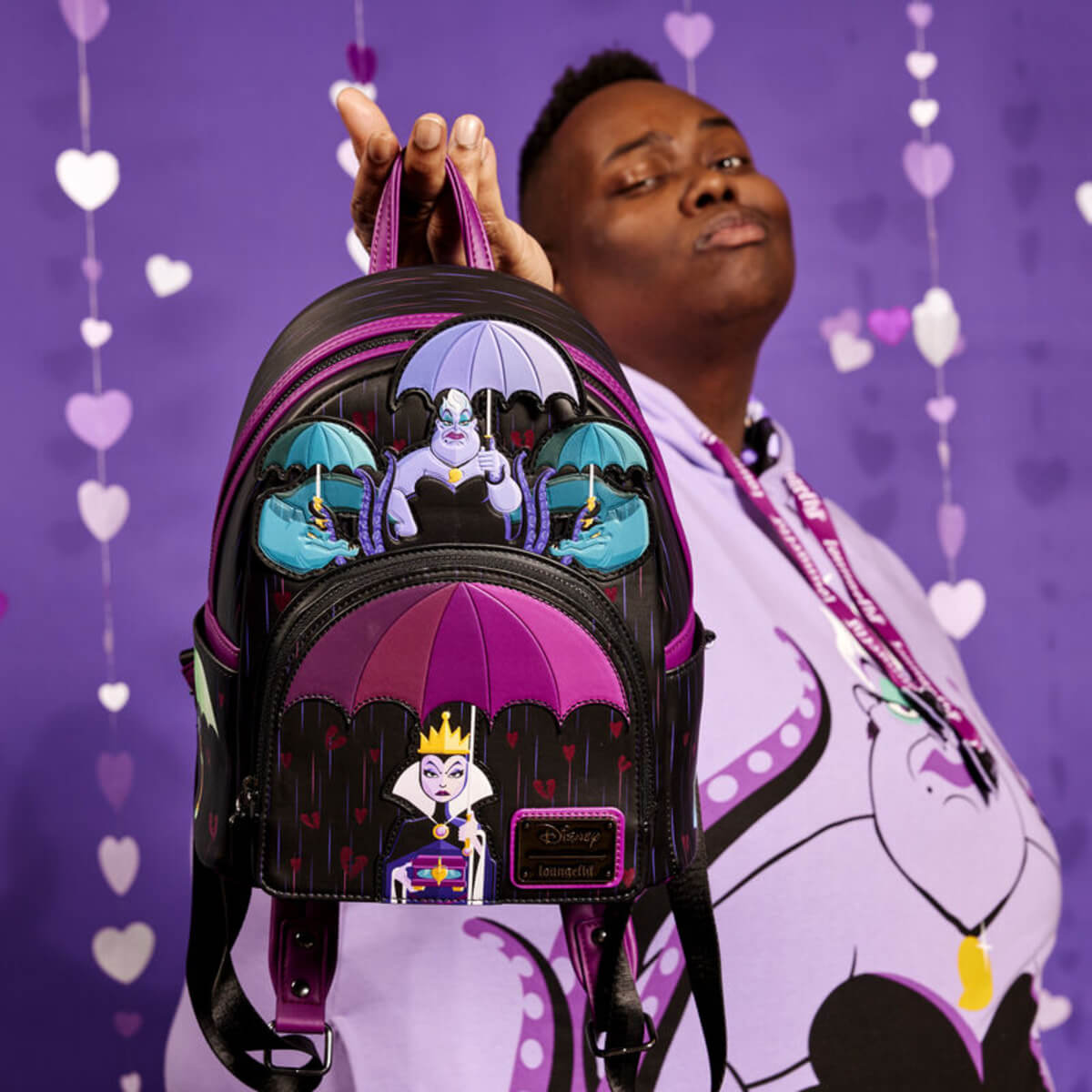 loungefly disney villains backpack