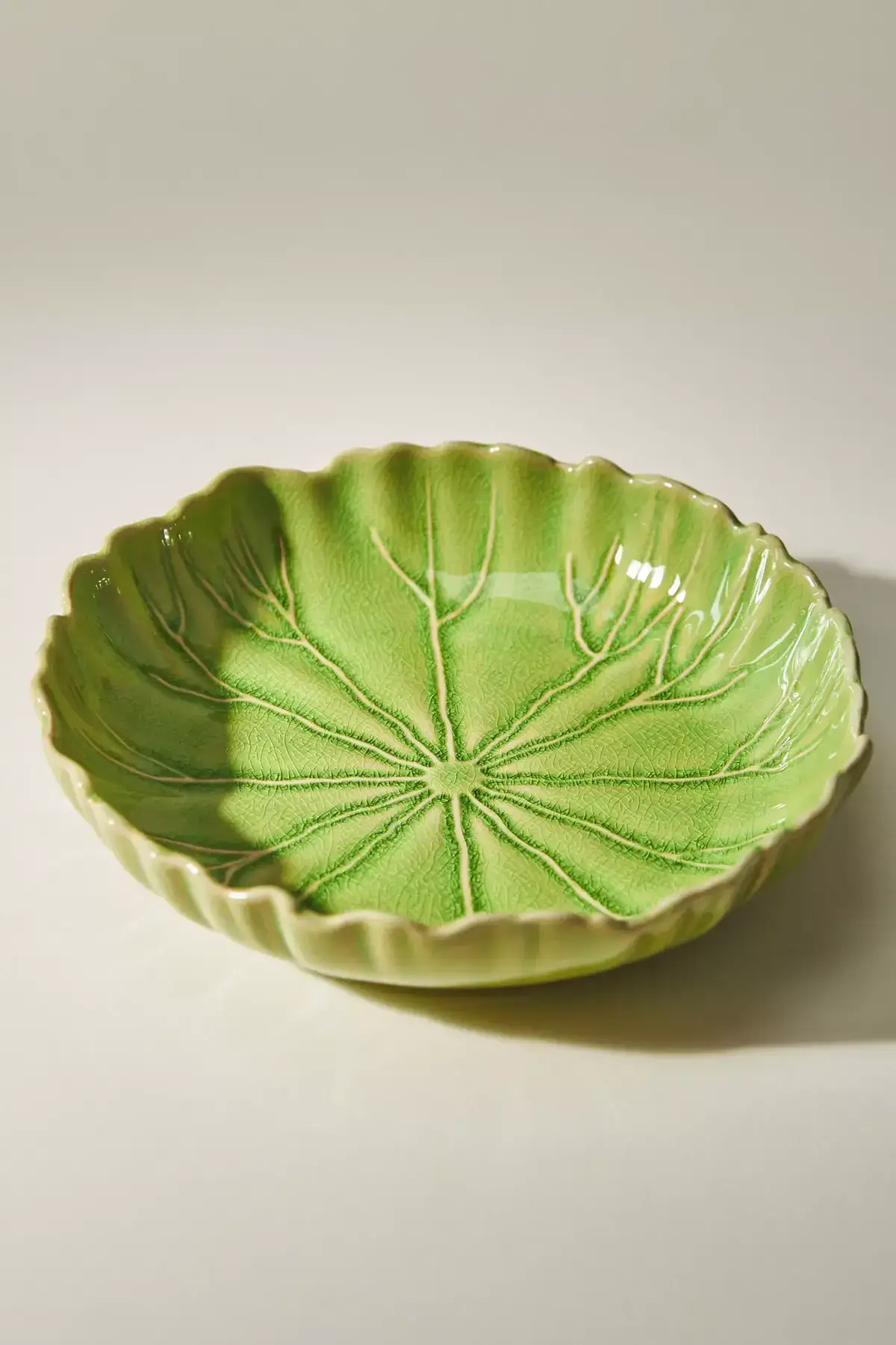 anthropologie lilypad pasta bowl