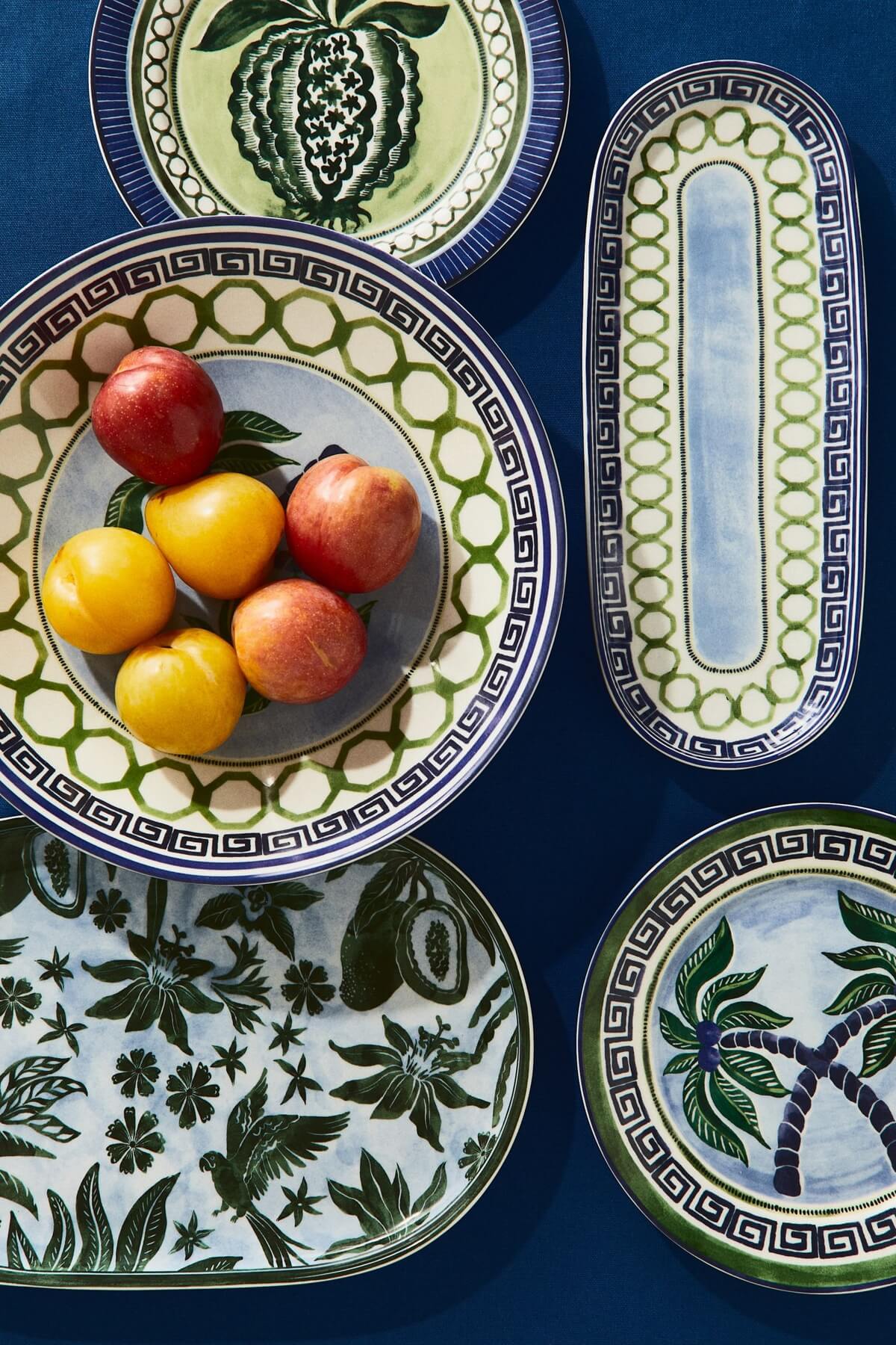 h&m porcelain plates