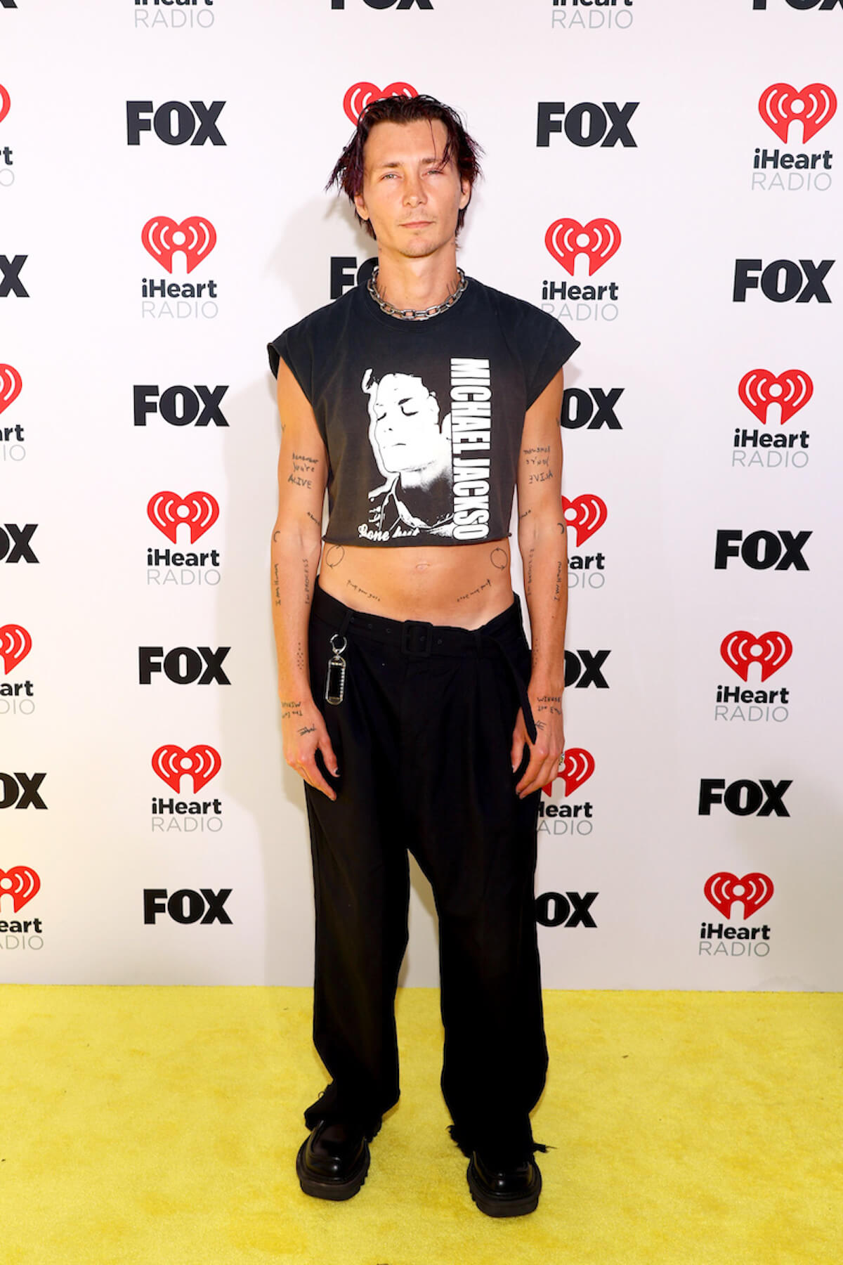 LOS ANGELES, CALIFORNIA - APRIL 01: (FOR EDITORIAL USE ONLY) Jagwar Twin attends the 2024 iHeartRadio Music Awards at Dolby Theatre in Los Angeles, California on April 01, 2024. Broadcasted live on FOX. (Photo by Jesse Grant/Getty Images for iHeartRadio)