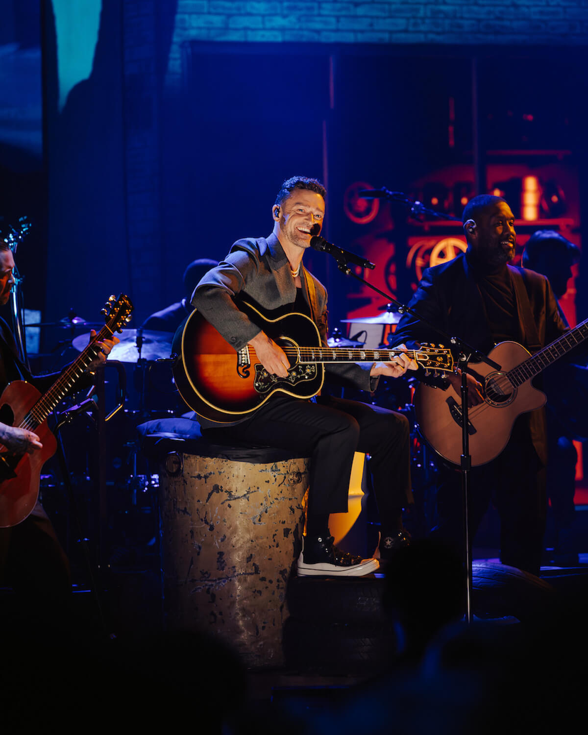 iHeartRadio Music Awards 2024 Justin Timberlake performance by The Tyler Twins