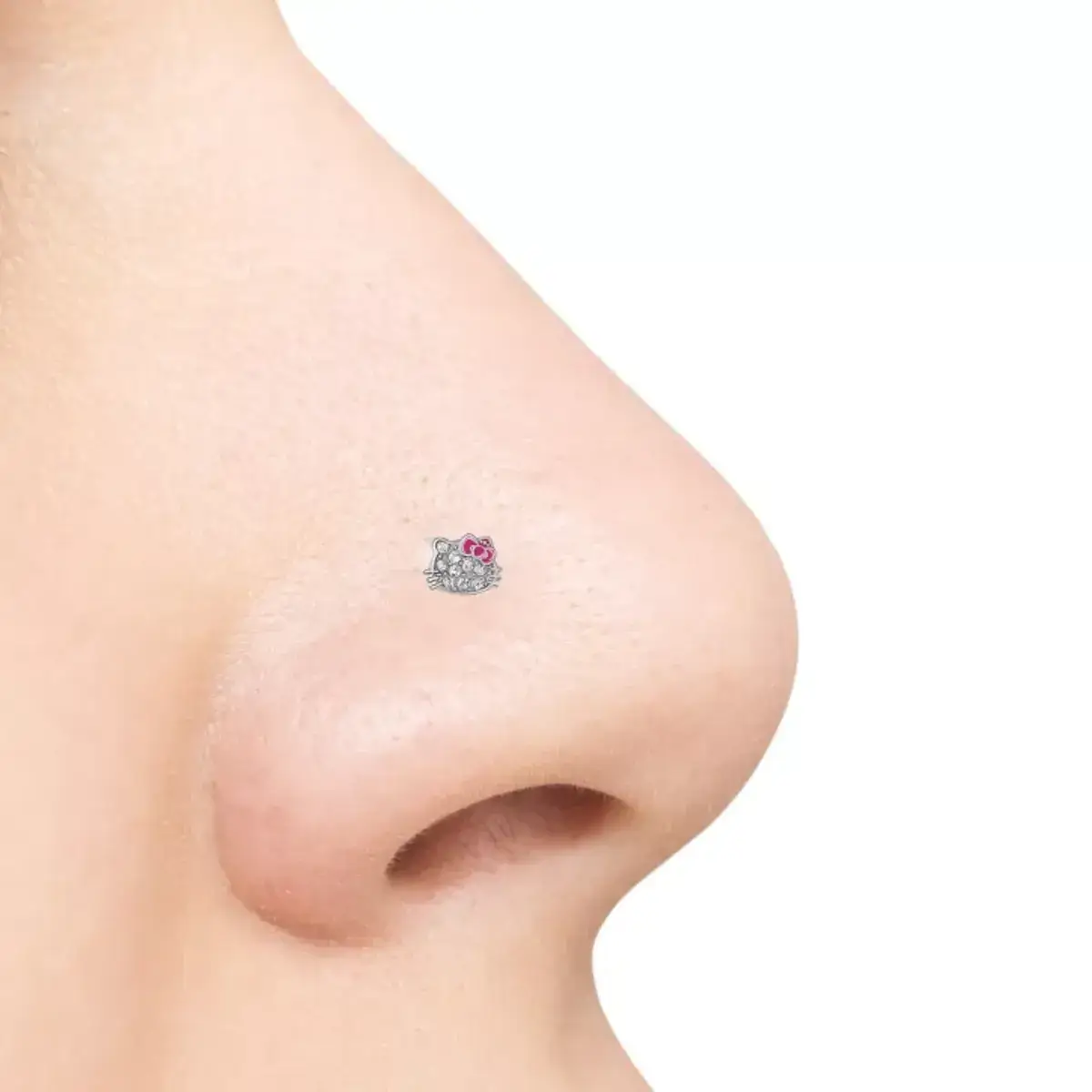 sanrio hello kitty nose ring