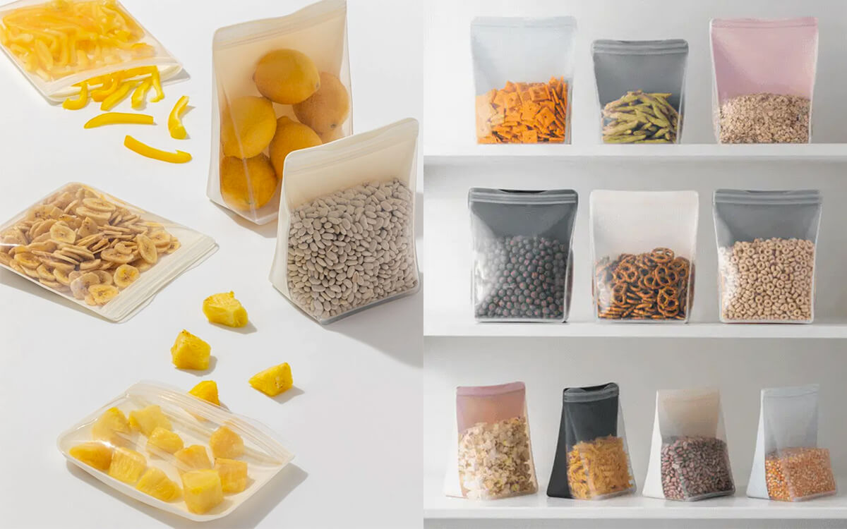 w&p Silicone Reusable Bag Starter Set