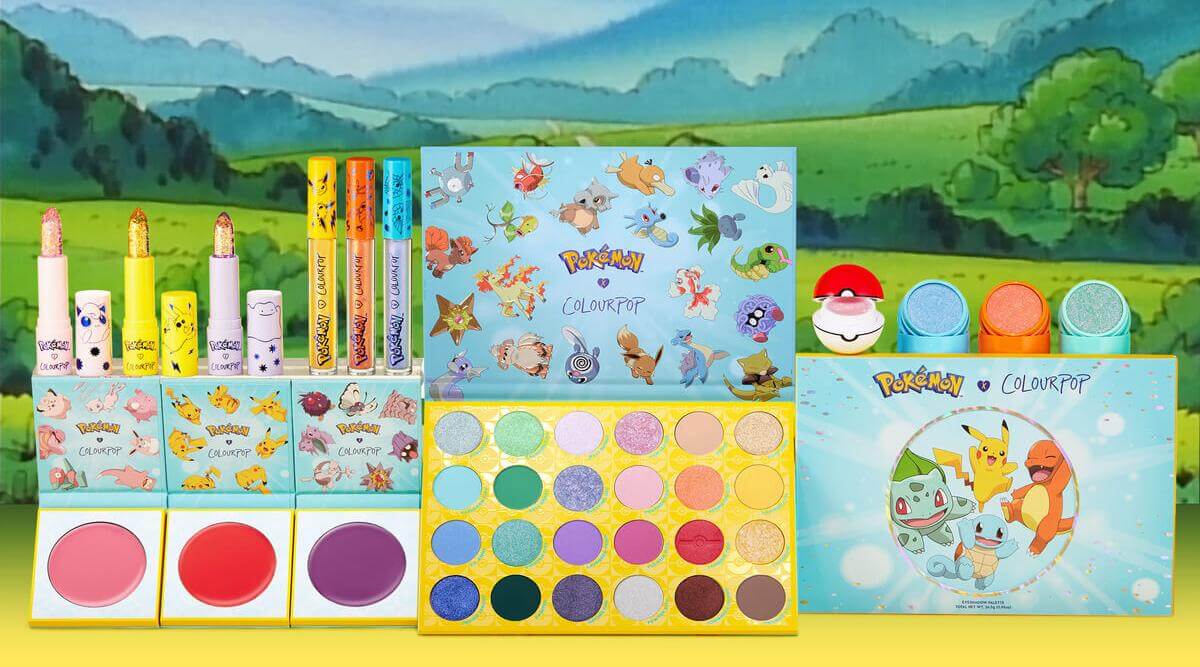 ColourPop x Pokémon Collaboration Collection Overview