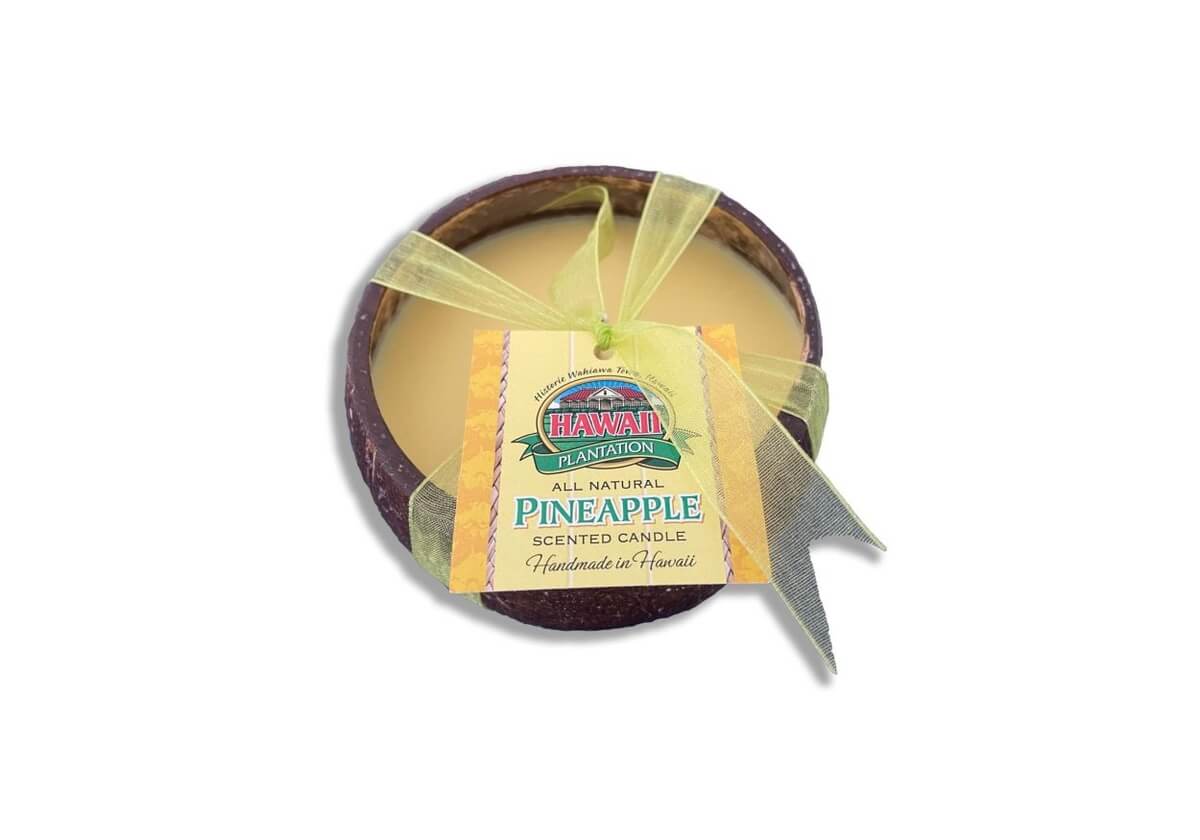 dole plantation pineapple scented candle