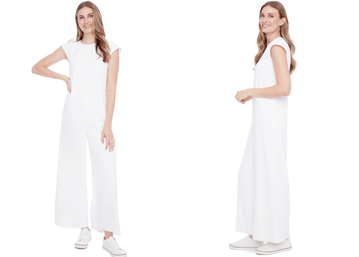 i love tyler madison maybelline white jumpsuit