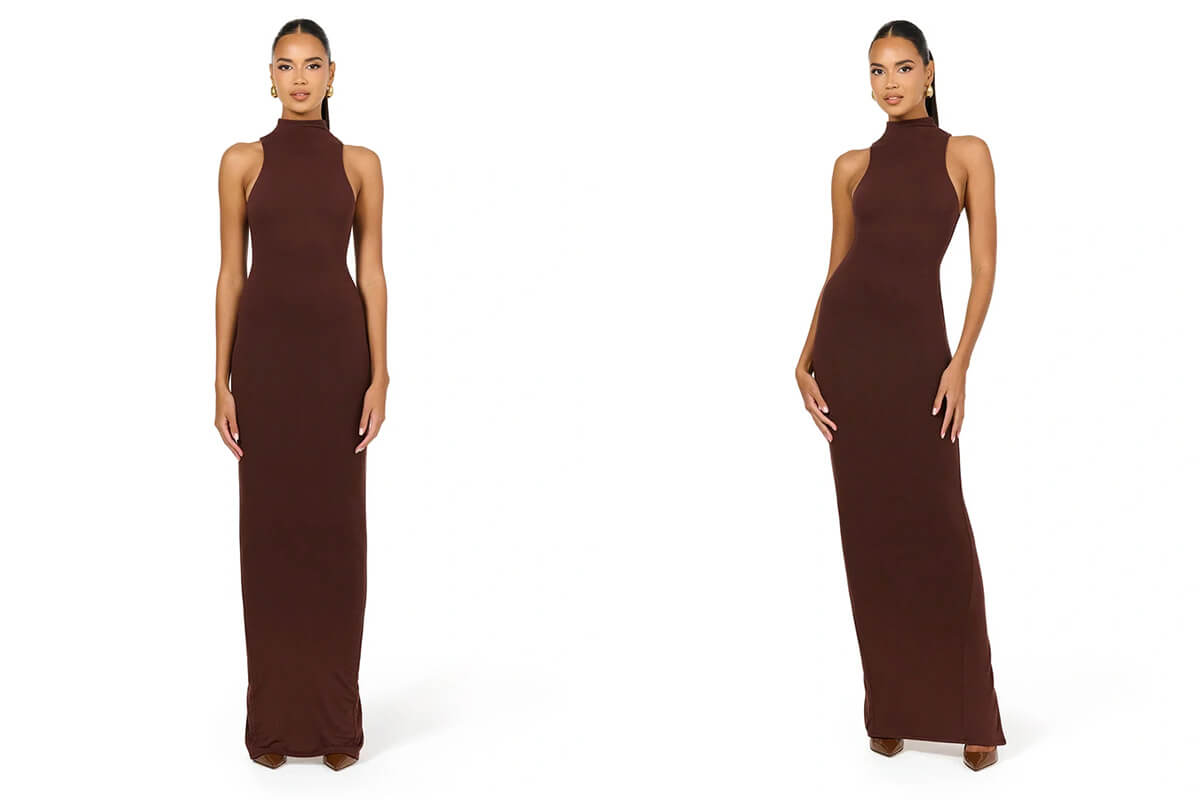 Seamless Elegance - Naked Wardrobe Sleeveless Maxi Dress