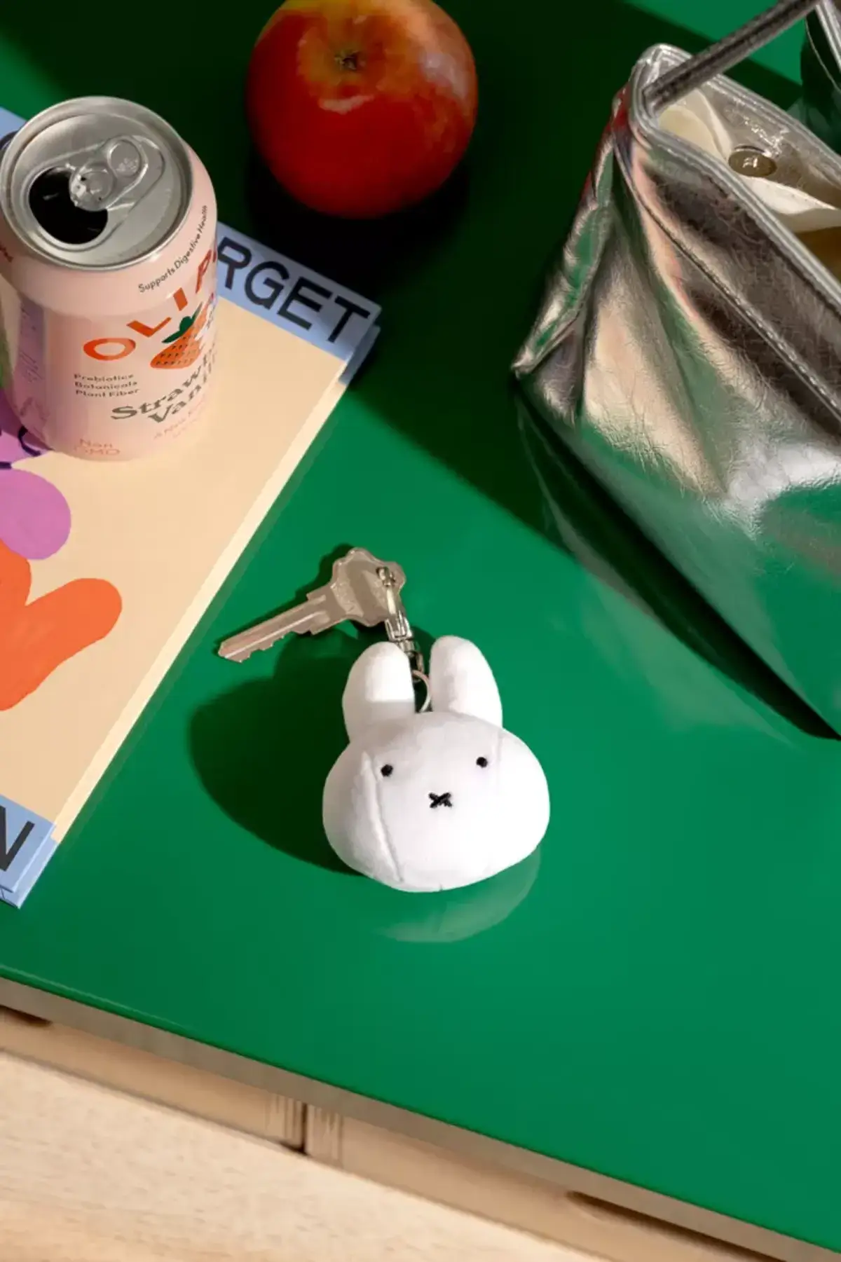 smoko miffy plushie keychain