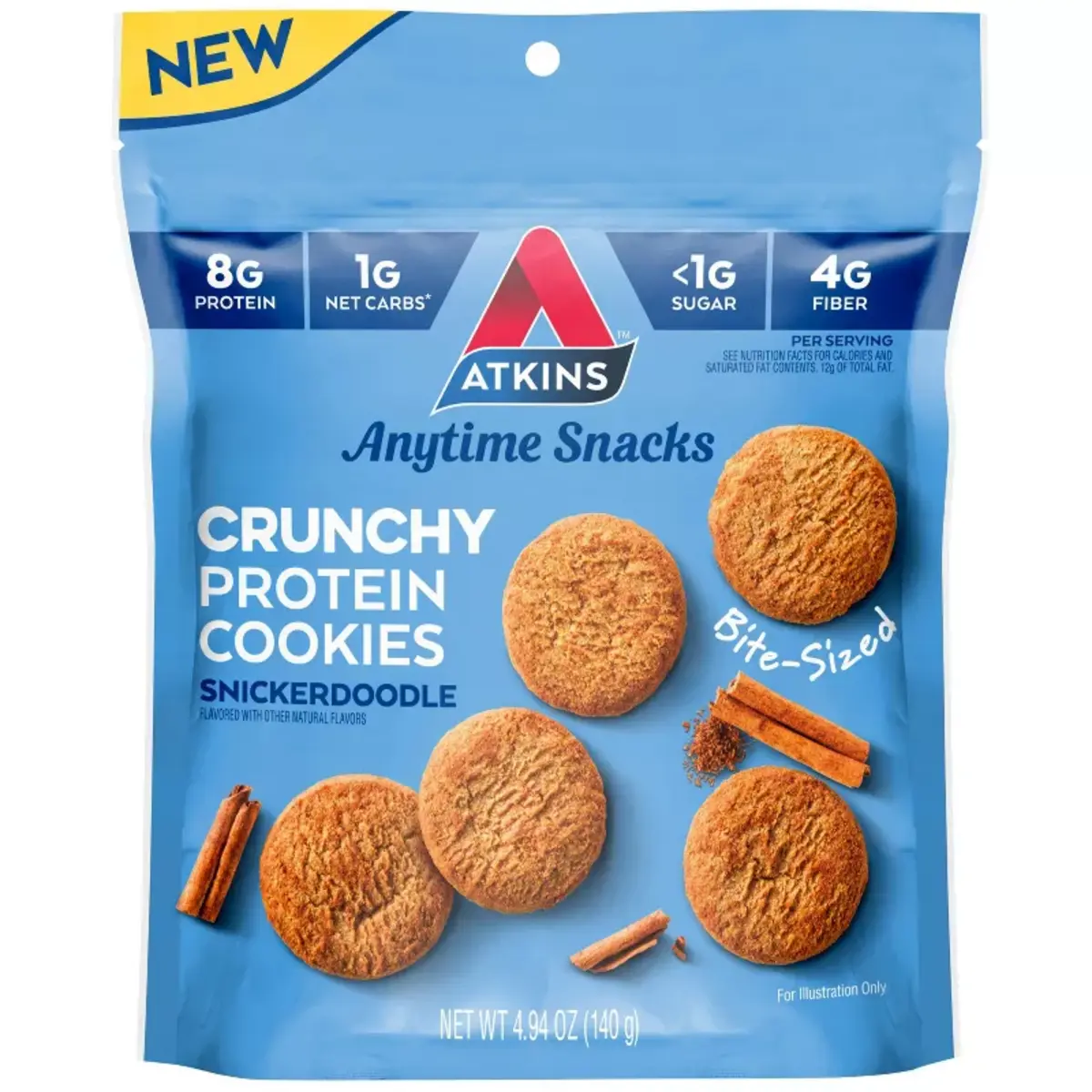 atkins crunchy protein cookies