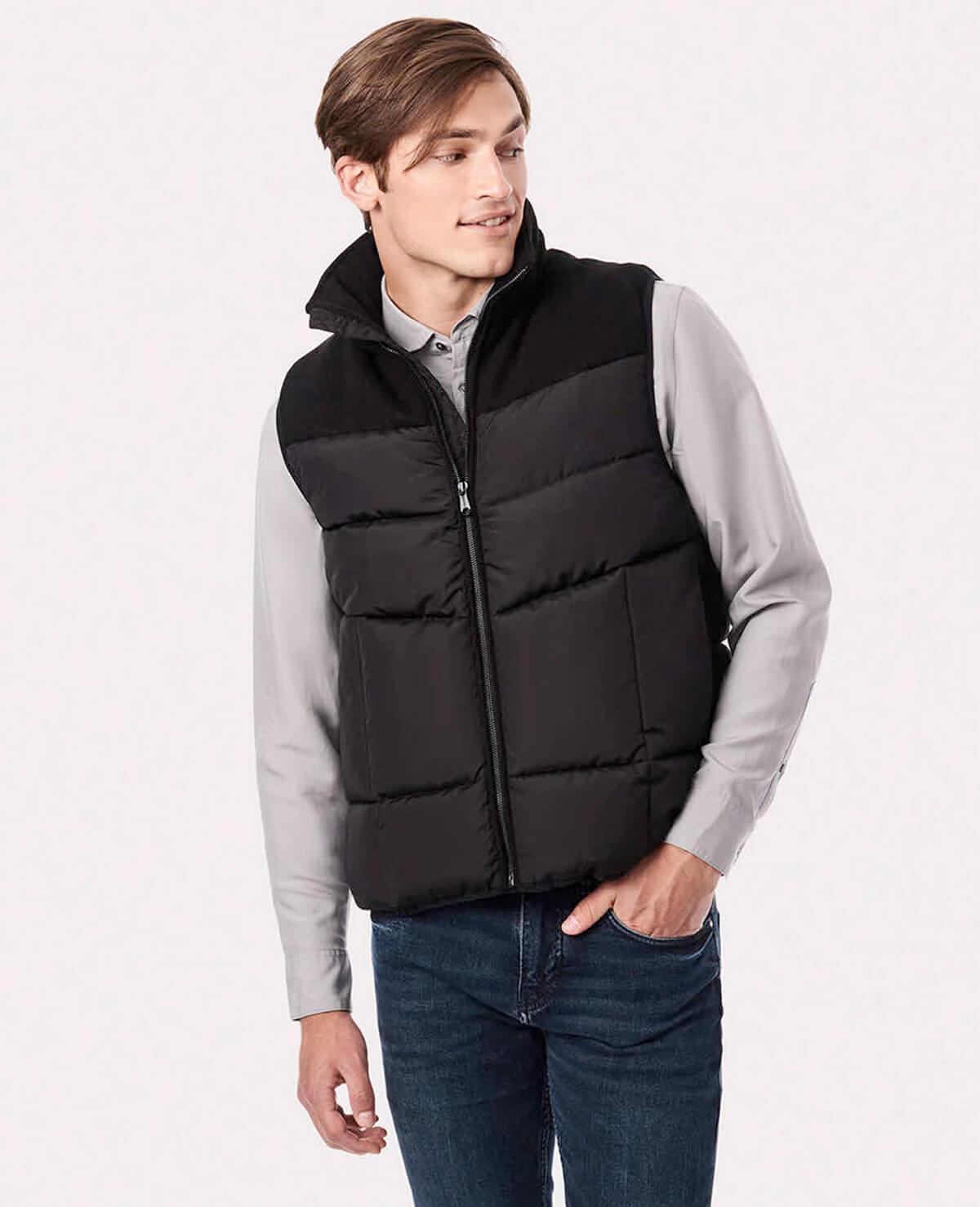 bernardo classic puffer vest