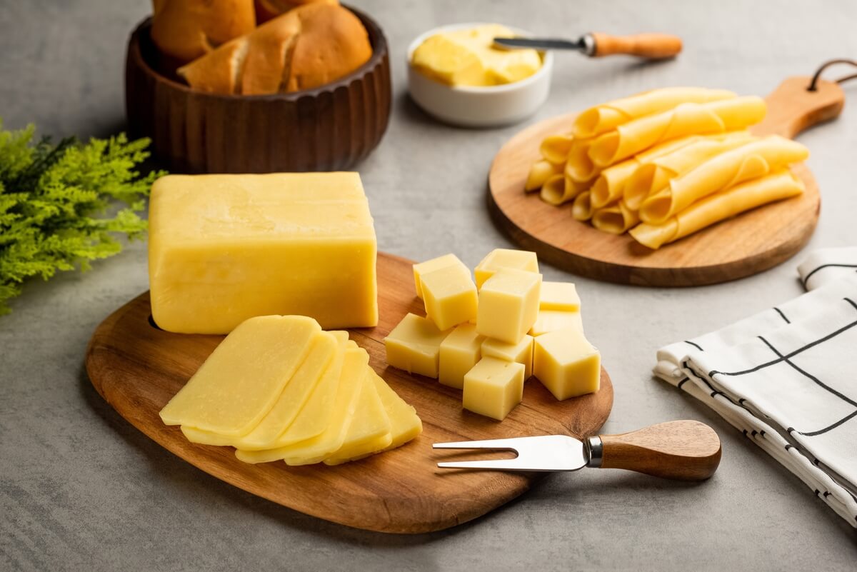 platter of cheese