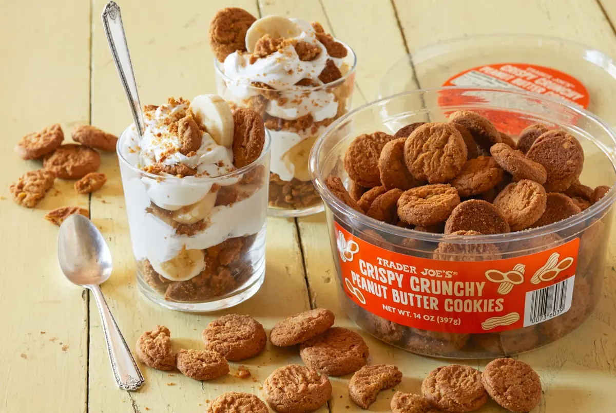 trader joe's crispy crunchy peanut butter cookies