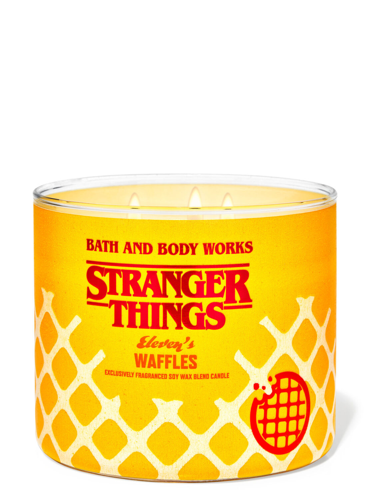 bath and body works elevens waffles candle