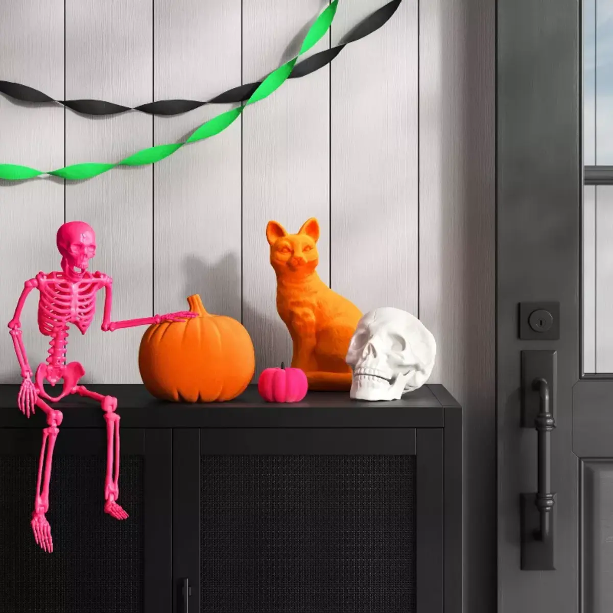 target hyde and eek pink skeleton prop