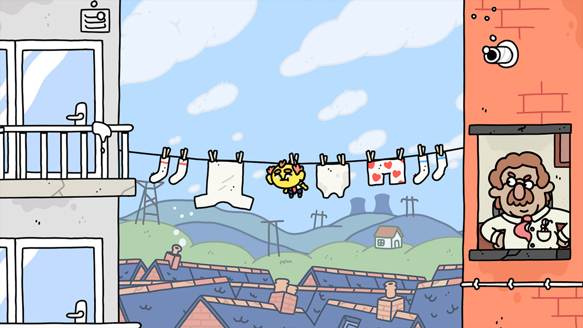 Thank Goodness You're Here: Clothesline
