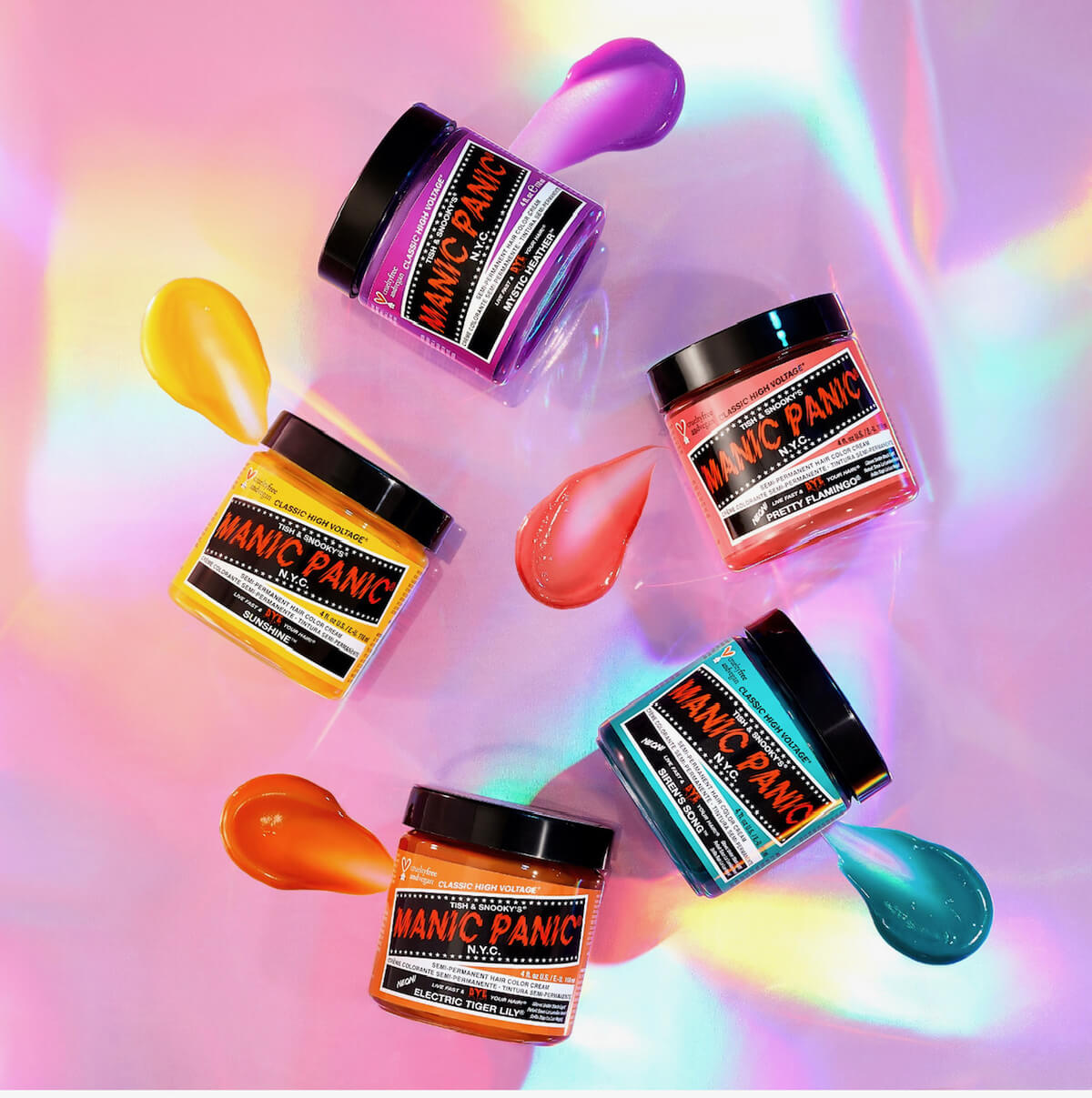 manic panic hair dye