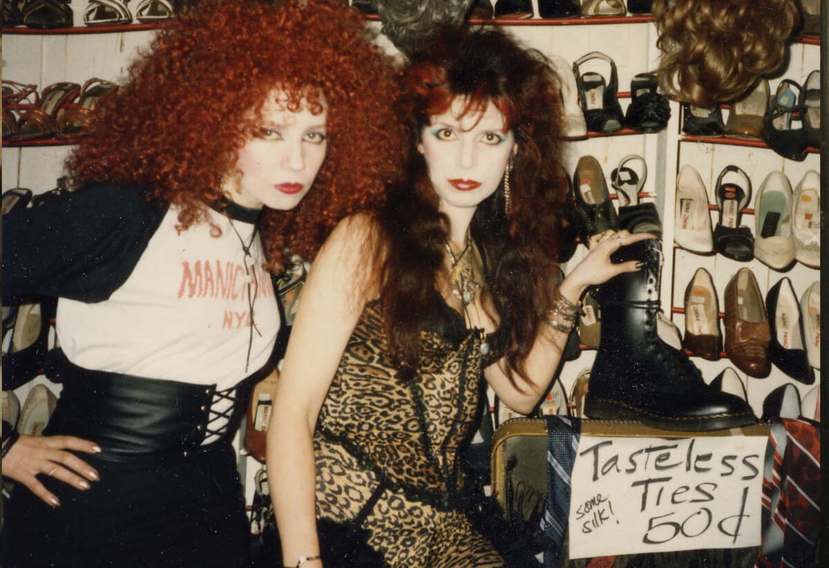 manic panic tish snooky throwback photo