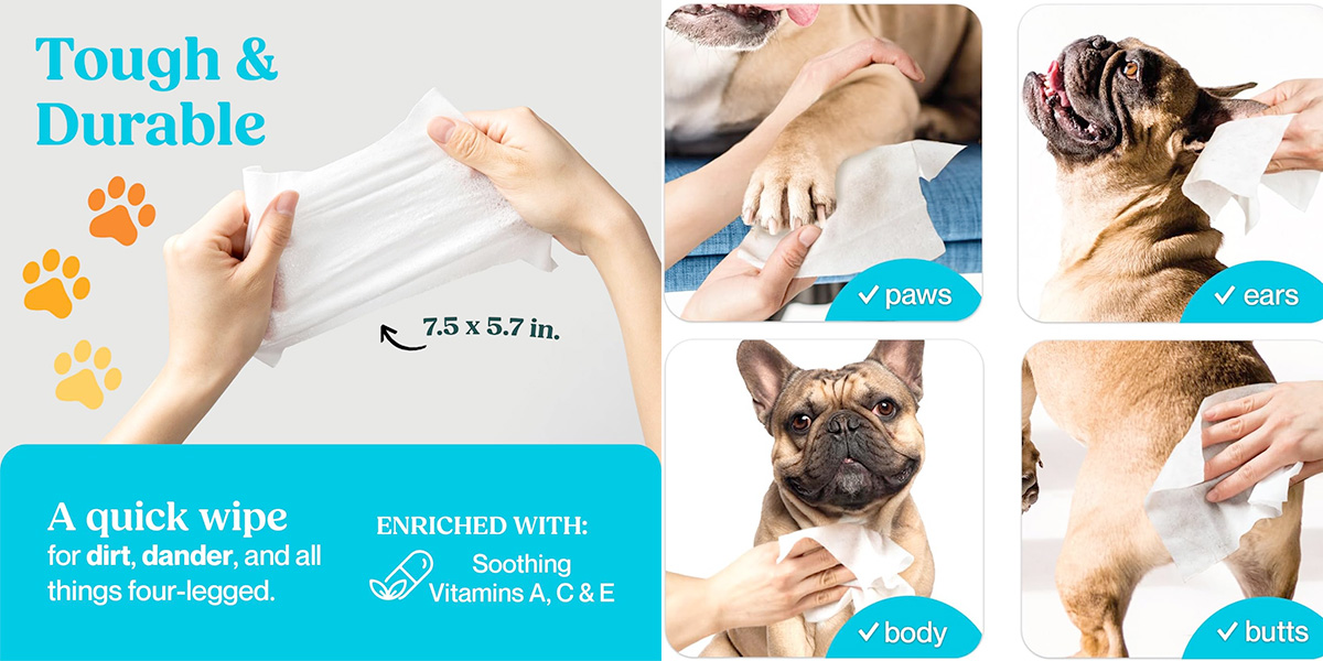 Wipemate Premium Pet Wipes