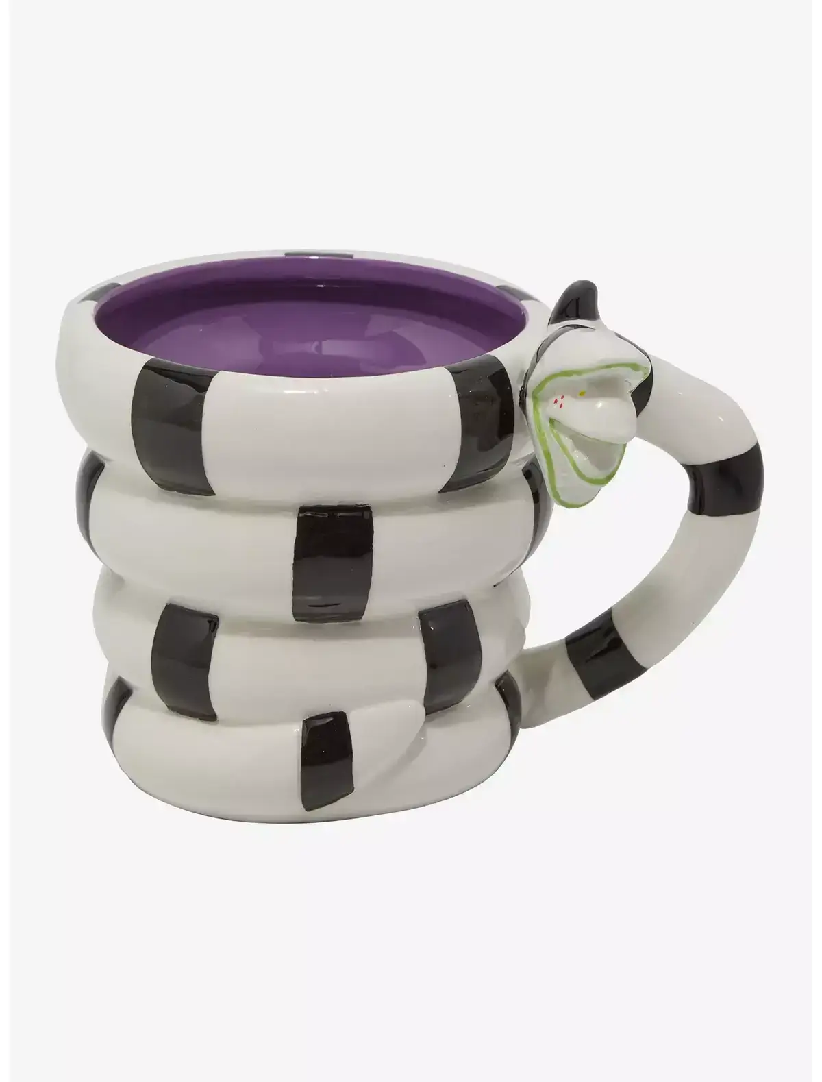 hot topic beetlejuice sandworm mug