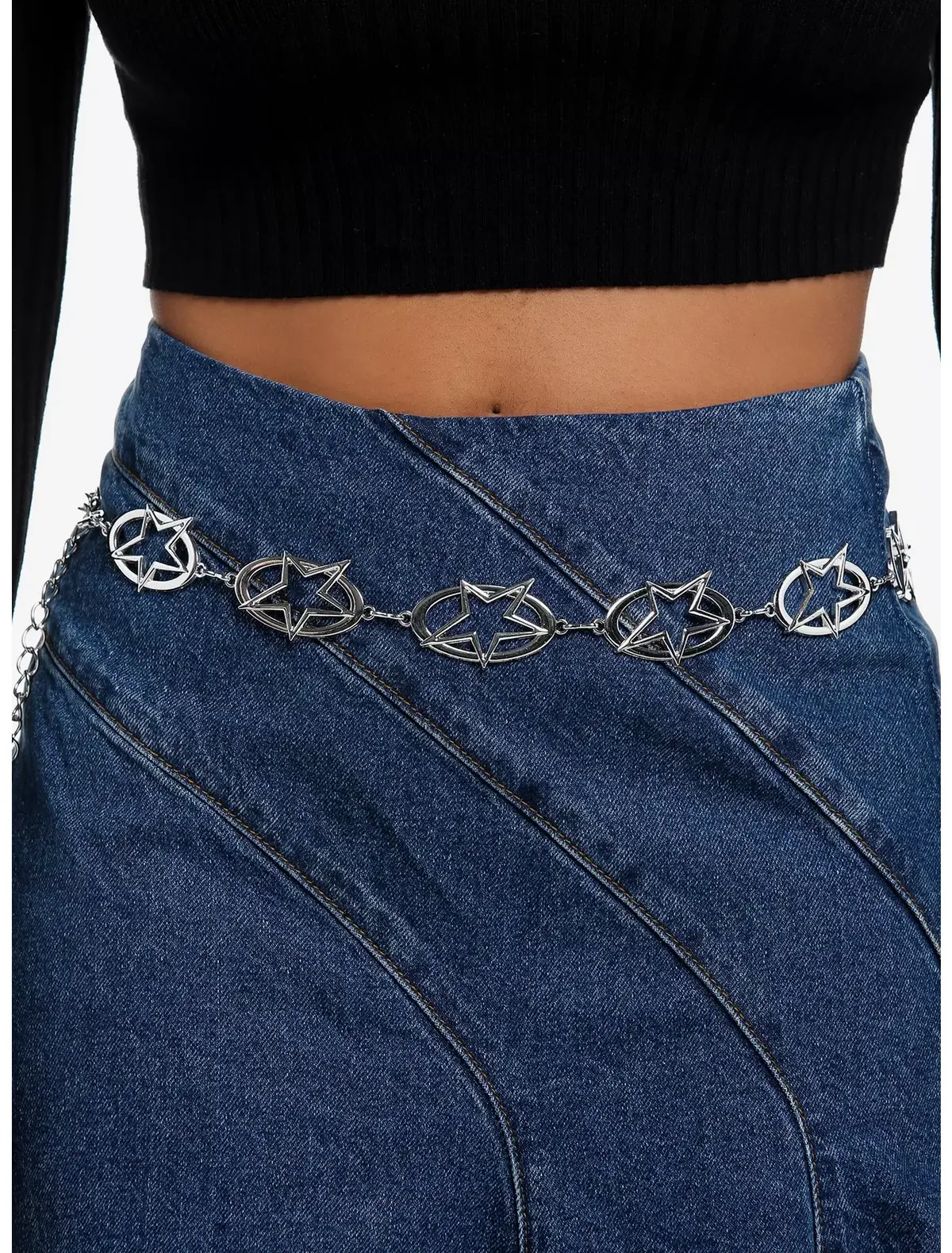 hot topic silver star charm