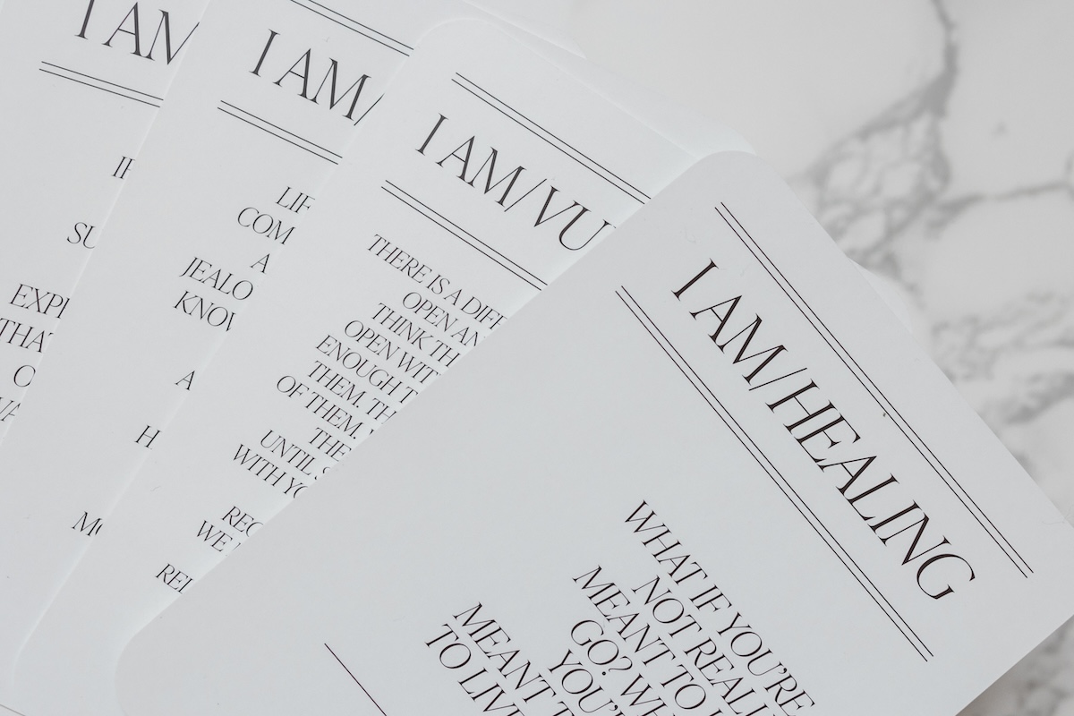 Jacq Gould's I Am affirmation cards