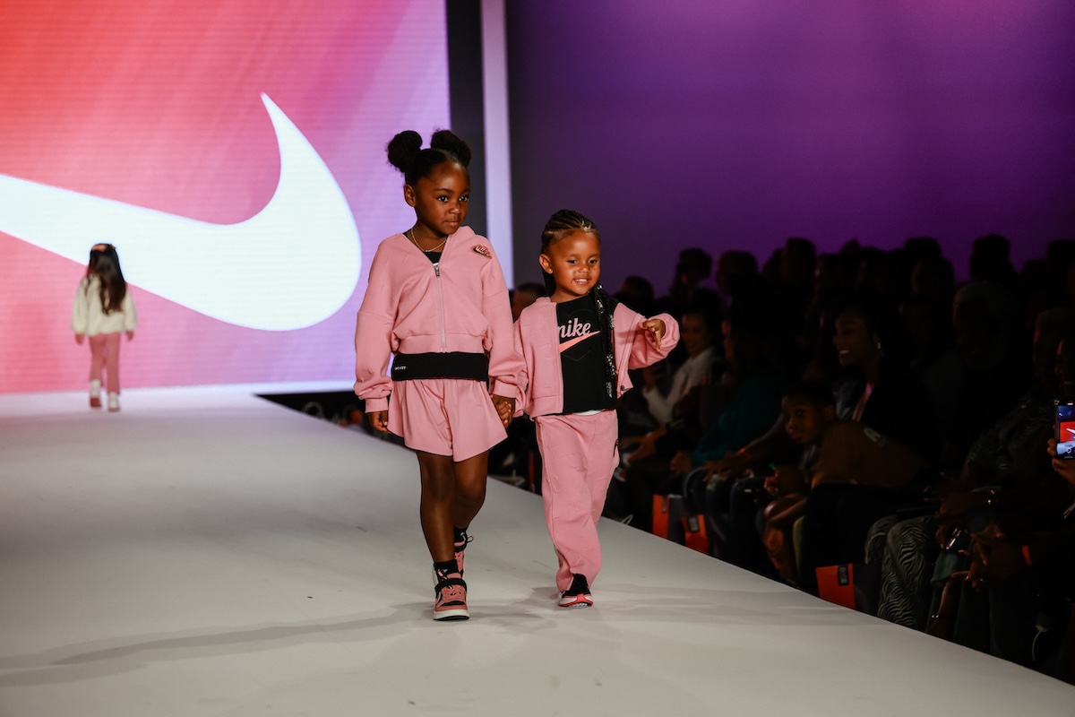 Young models on the runway at Rookie Kids Fashion Show 2024