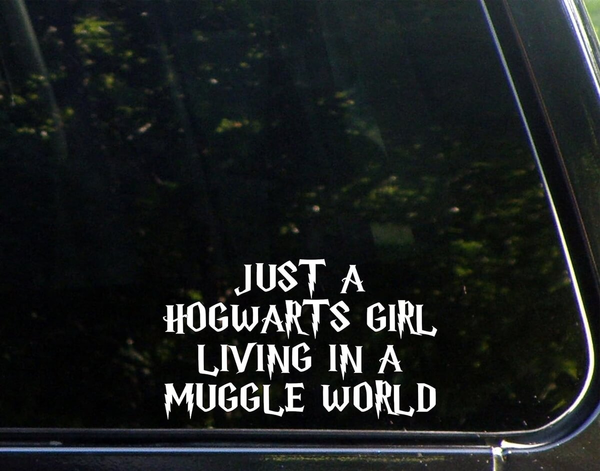 sweet tea decals hogwarts sticker