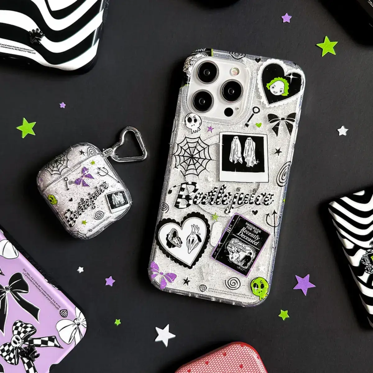 velvet caviar beetlejuice airpod case