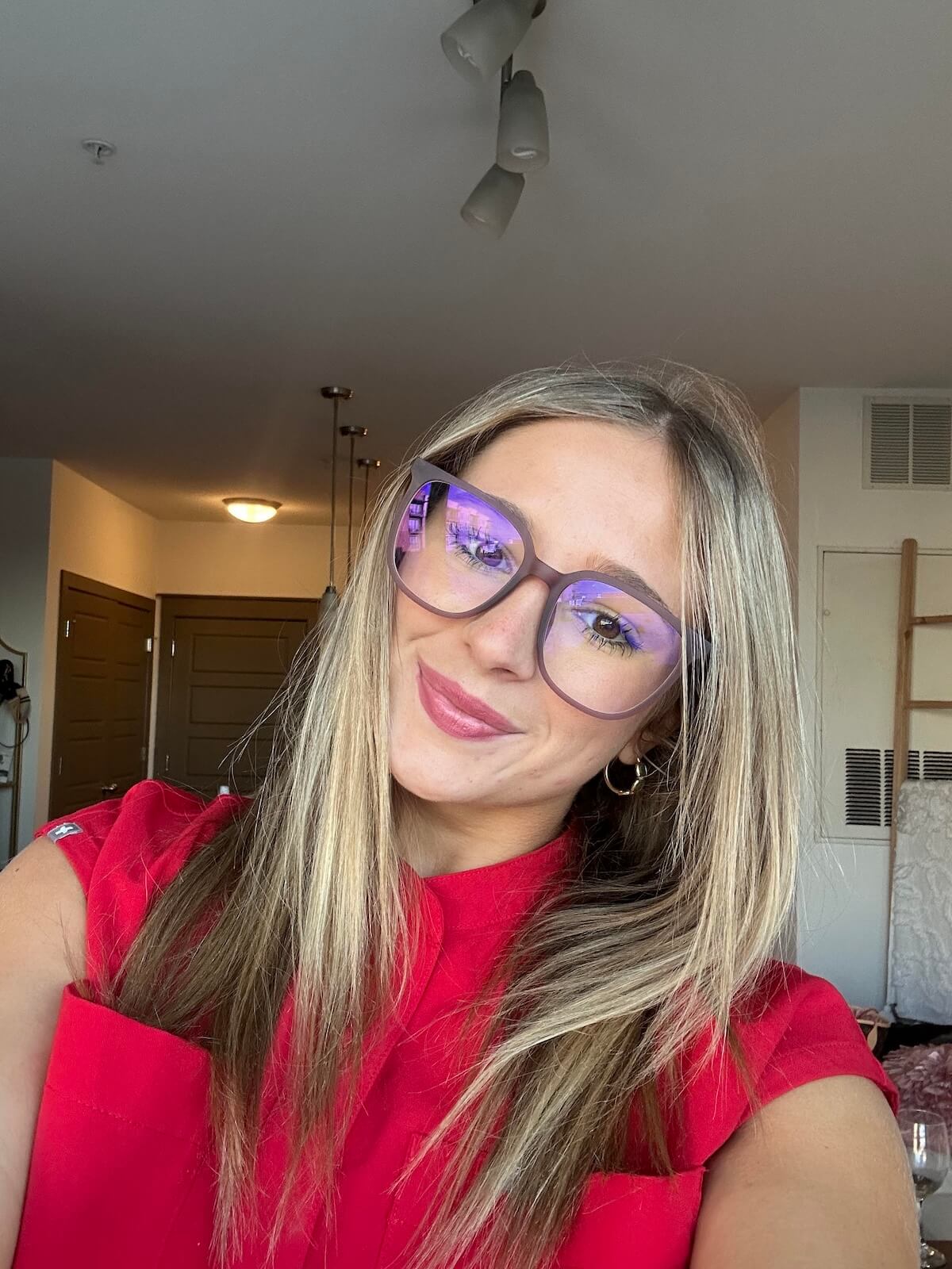 Avery lee in KITS glasses