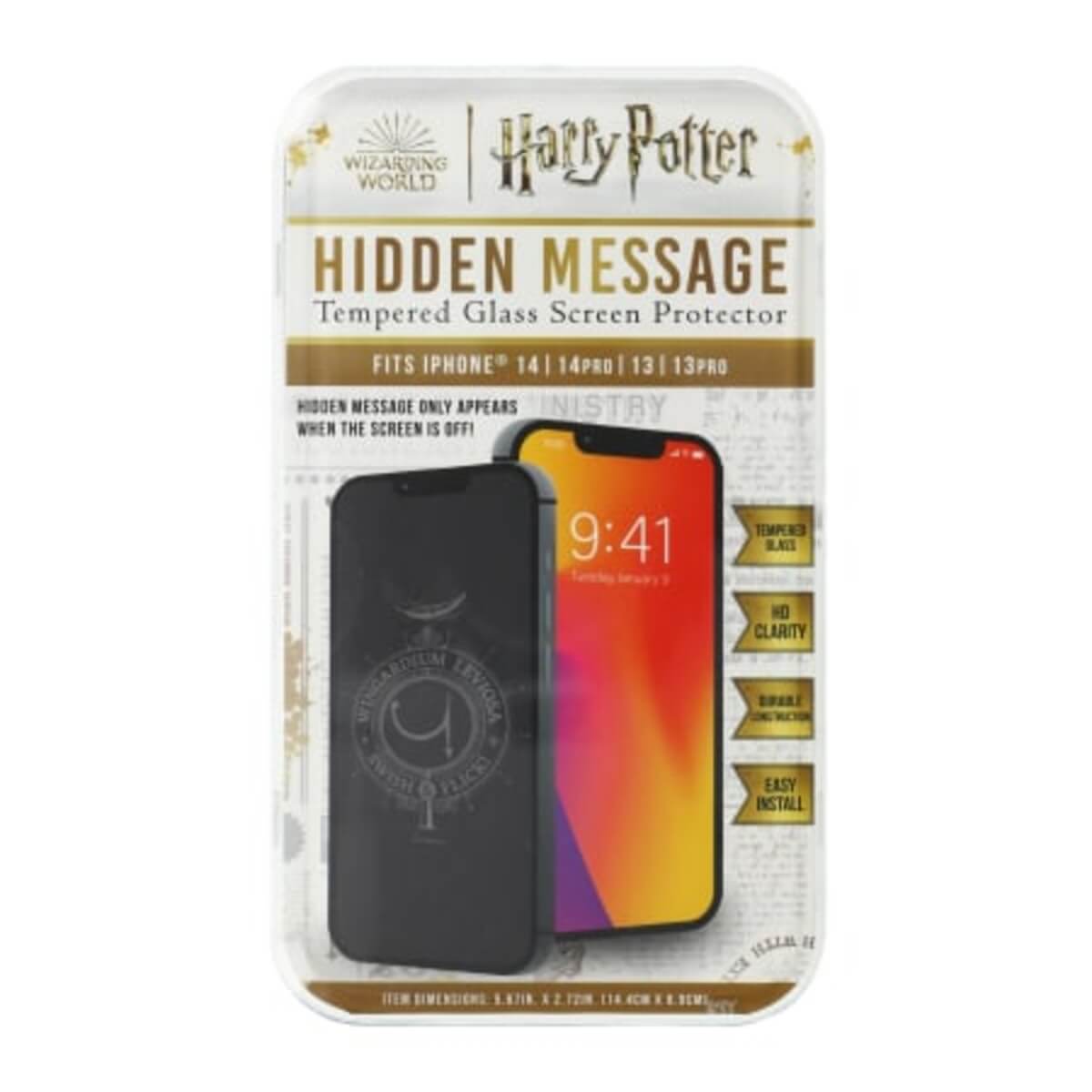 harry potter wingardium leviosa screen protector