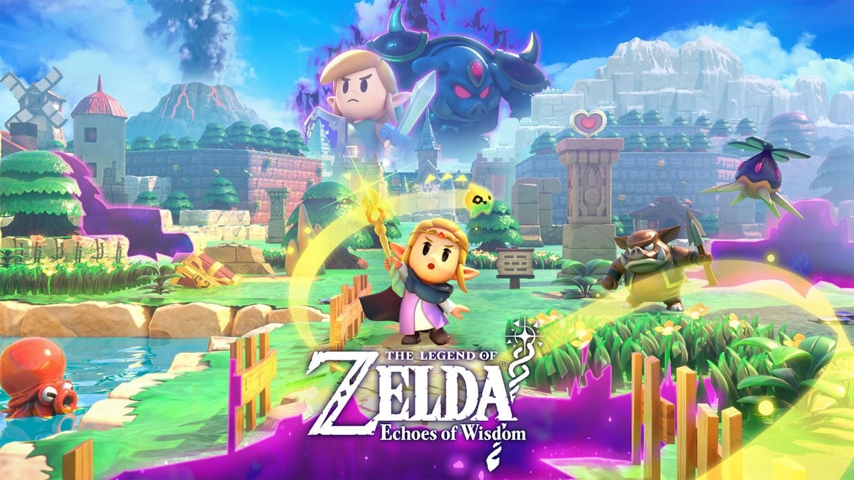 The Legend of Zelda: echoes of Wisdom title screen