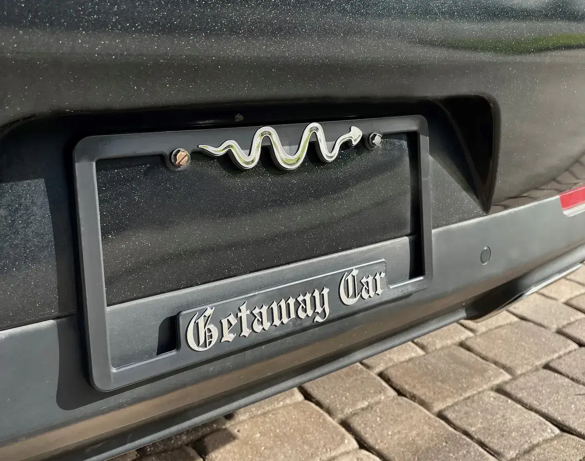 garden gate market taylor swift getaway car license plate