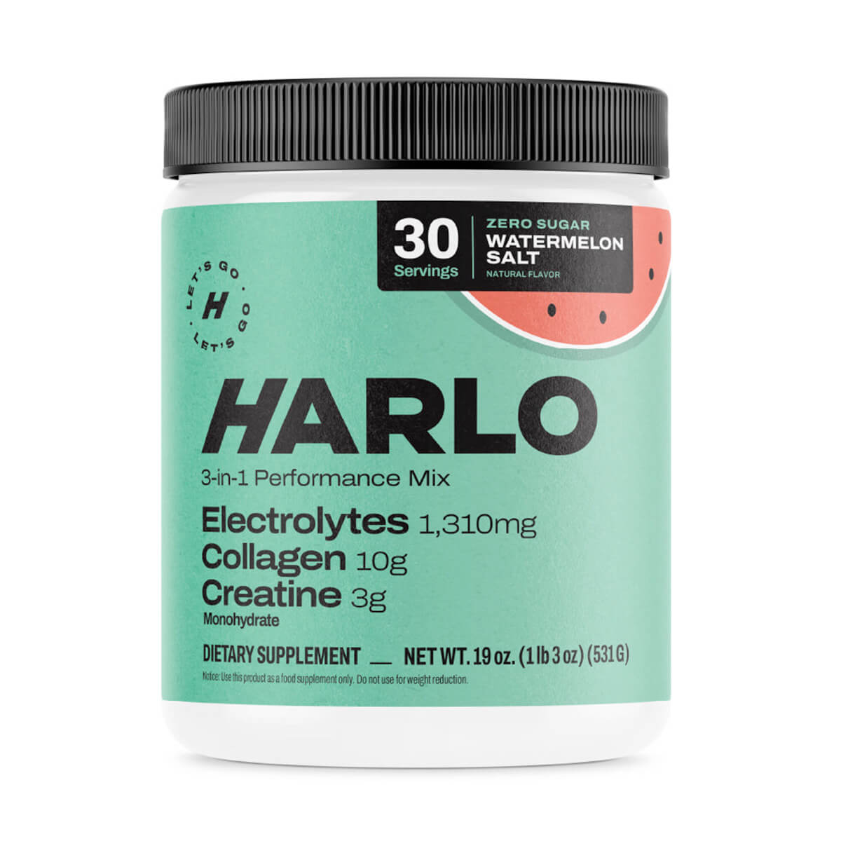 Harlo 3-in-1 Performance Drink Mix