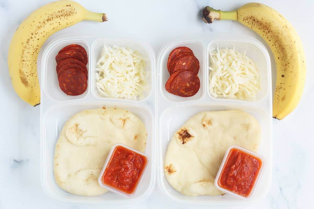 yummy toddler food diy pizza lunchables