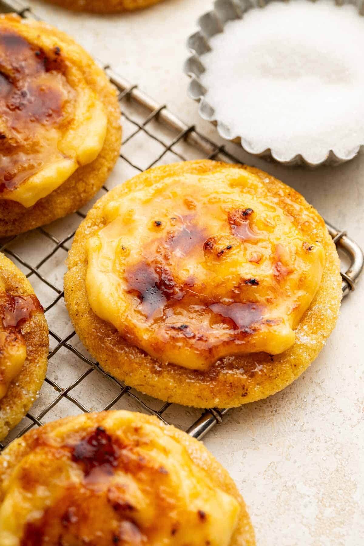 dessert for two creme brulee cookies