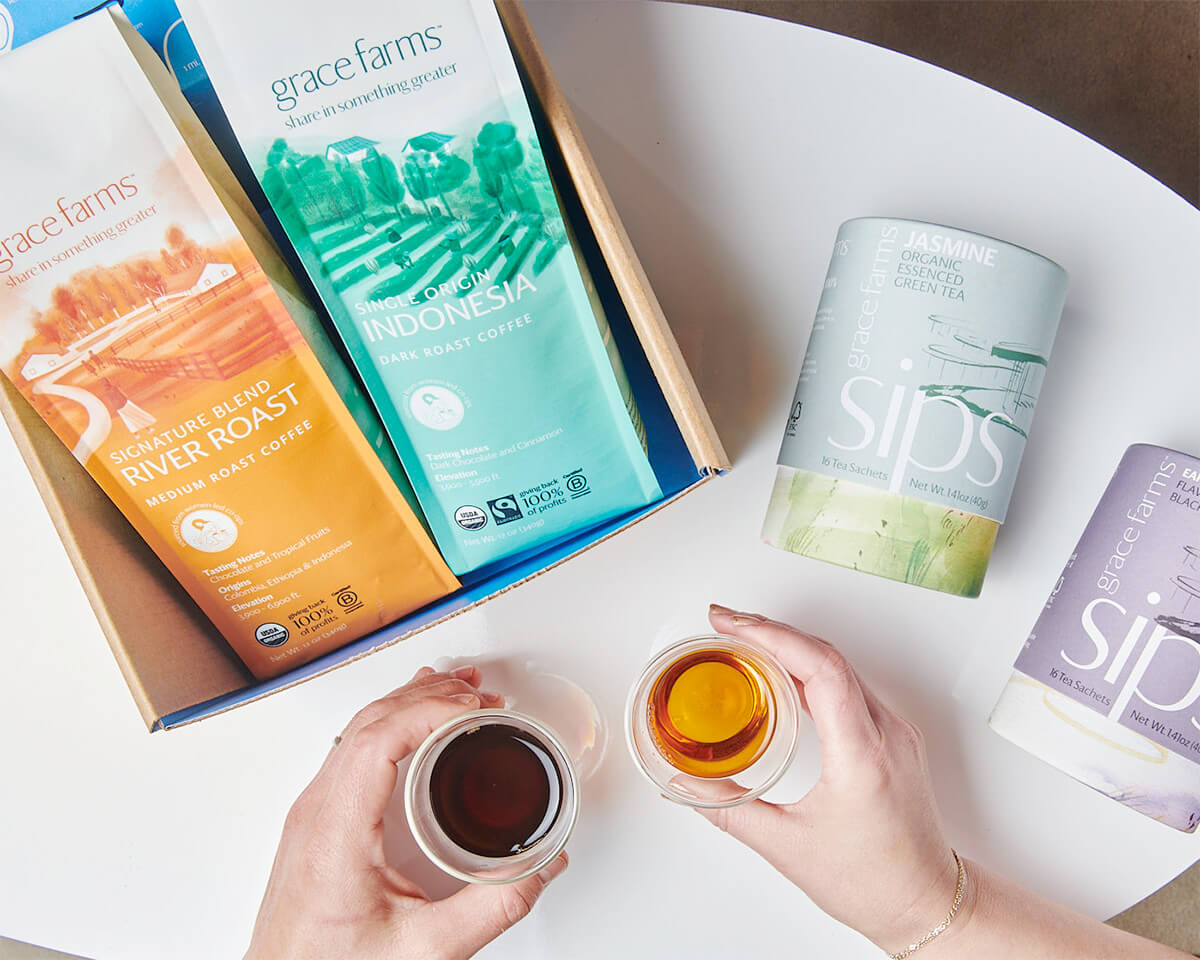 grace farms tea and cofefe