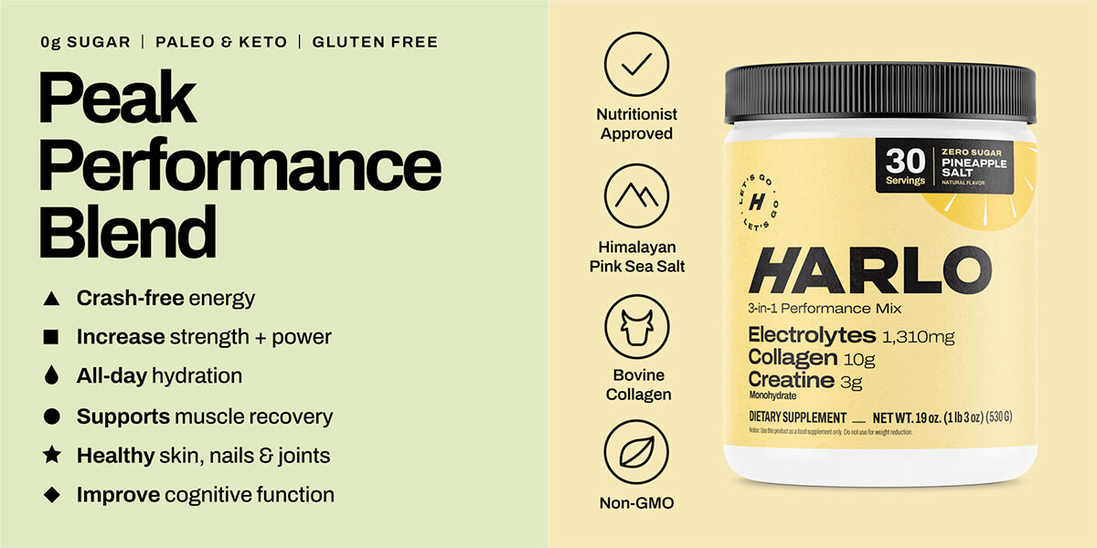 Harlo performance mix stats