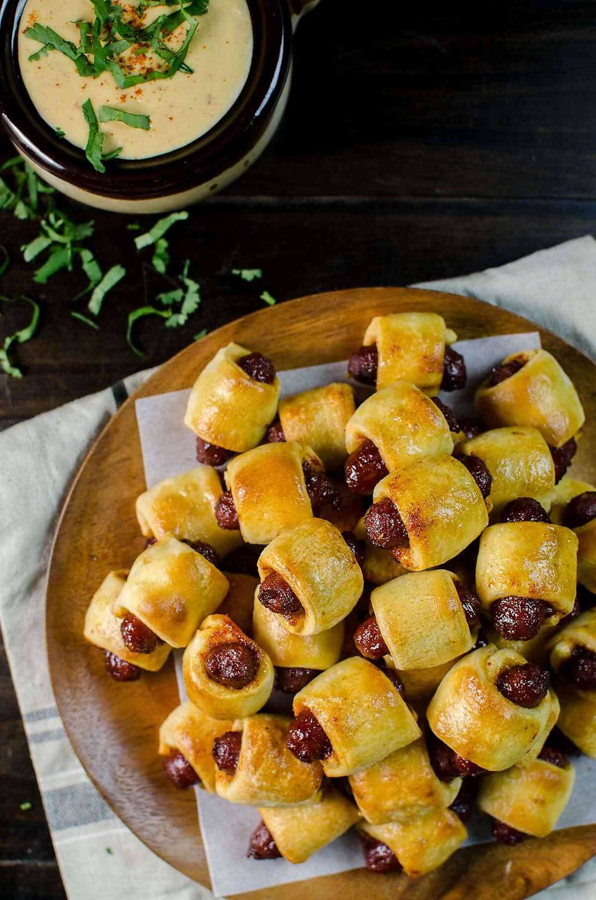 the flavor bender sweet and spicy pigs in a blanket