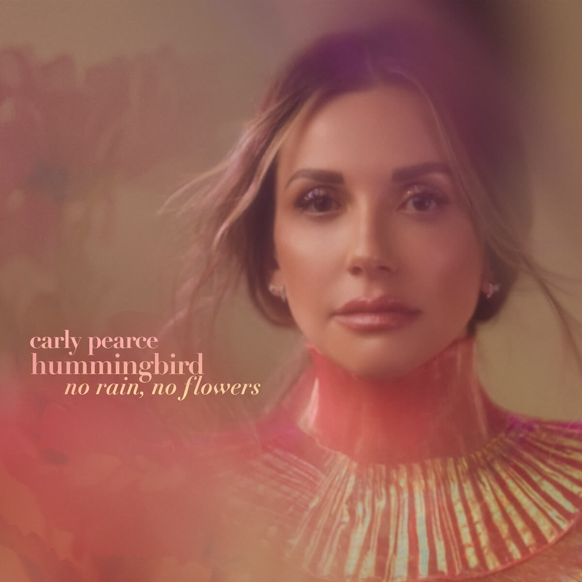 Carly Pearce hummingbird: no rain, no flowers album art
