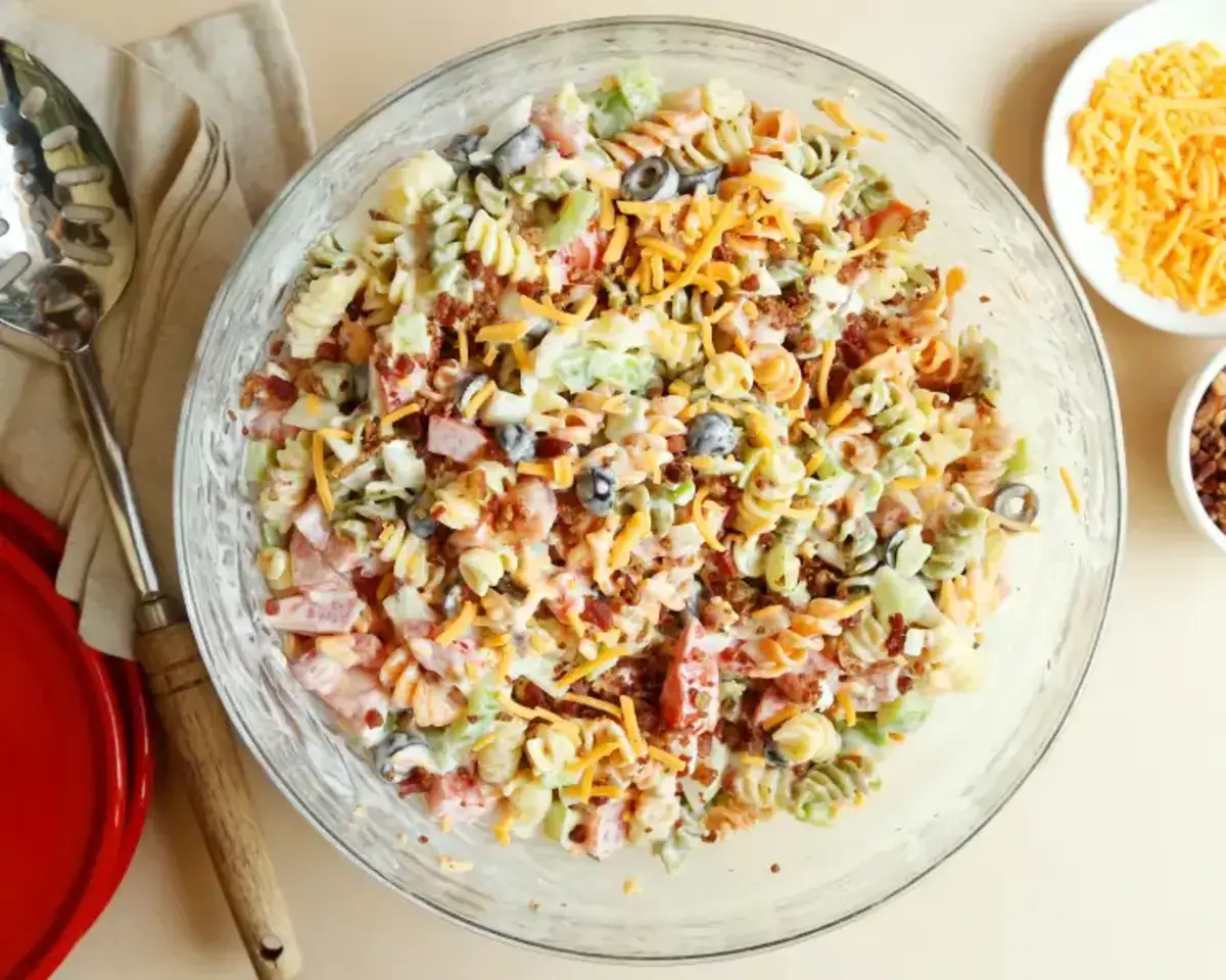 food.com ranch pasta salad