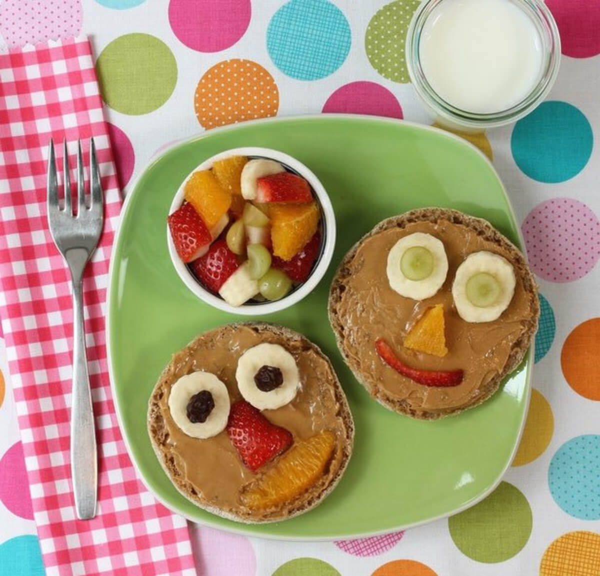 liz's healthy table peanut butter smiley faces