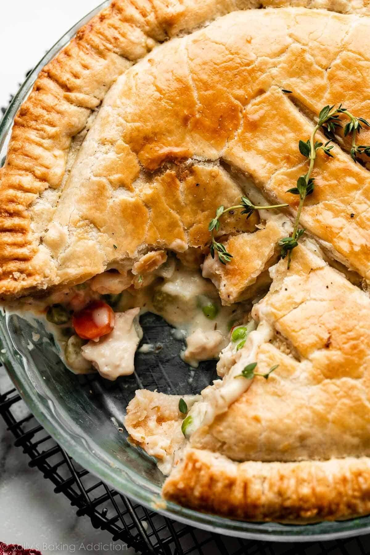 sally's baking recipes chicken pot pie