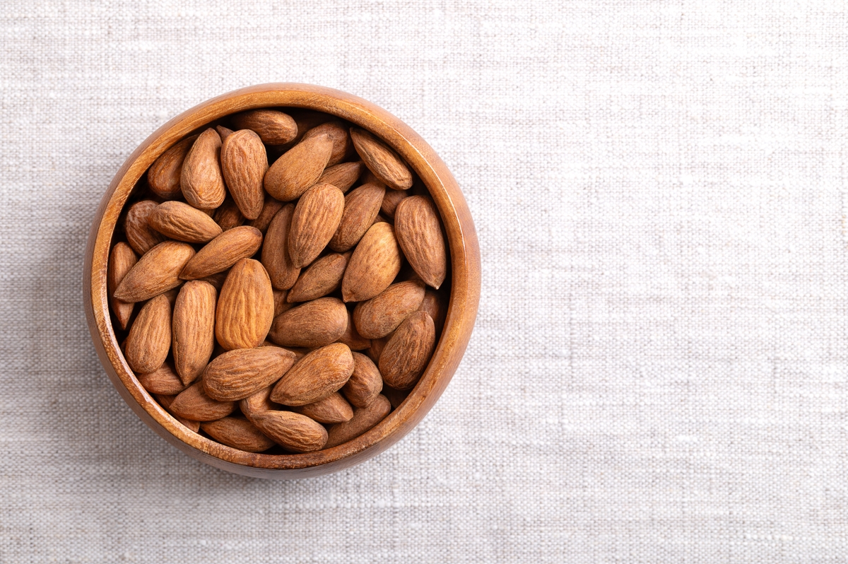 bowl of almonds