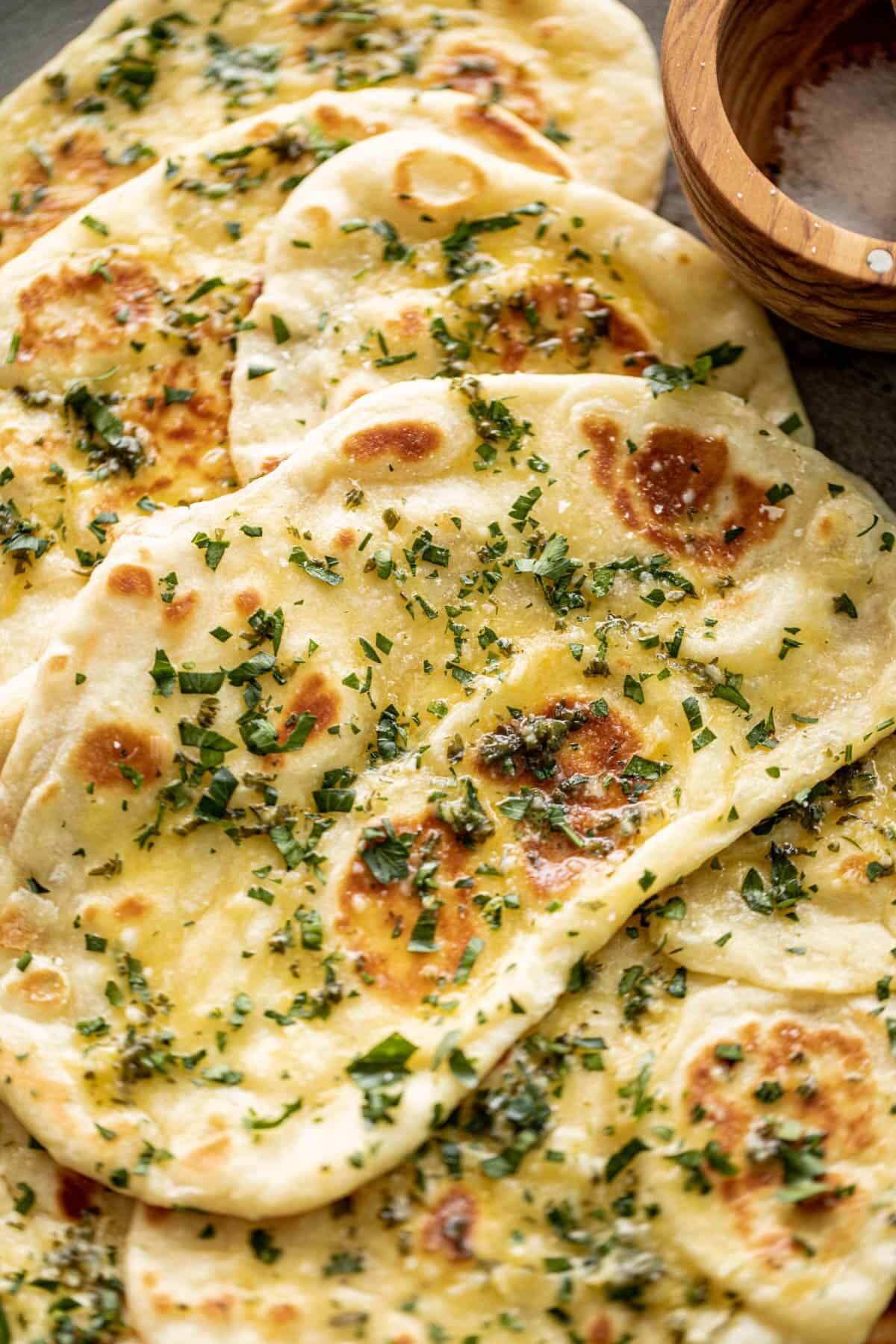 cafe delites garlic naan