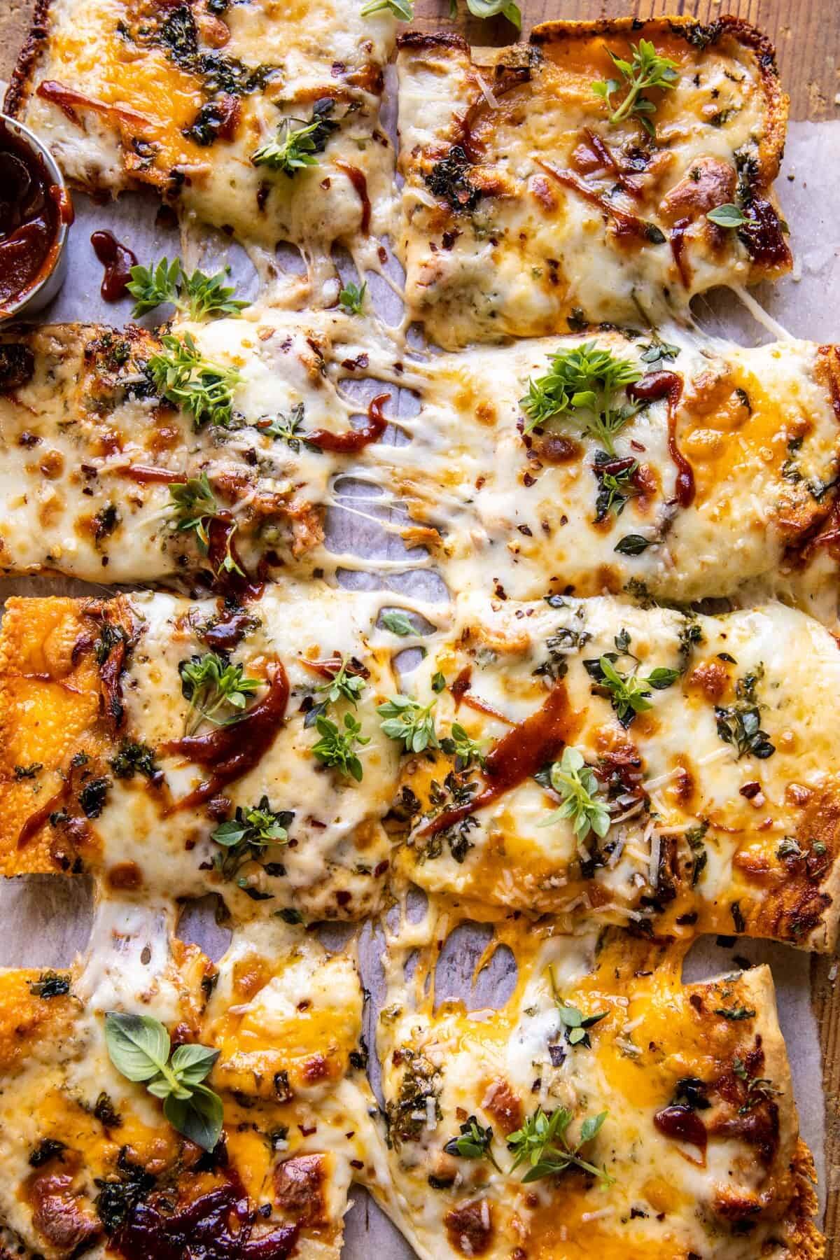 half-baked harvest bbq chicken pizza
