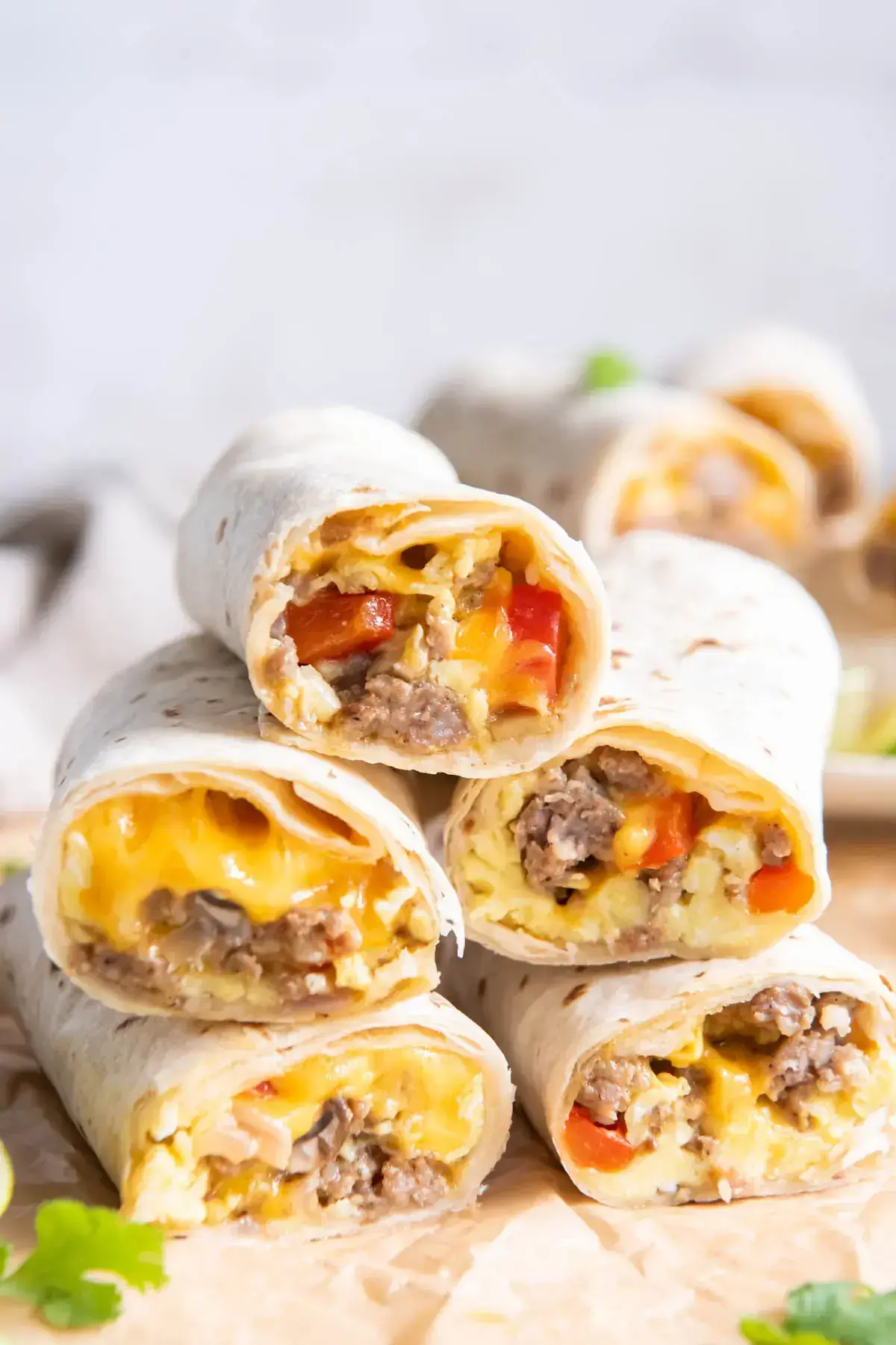 kristine's kitchen breakfast burritos